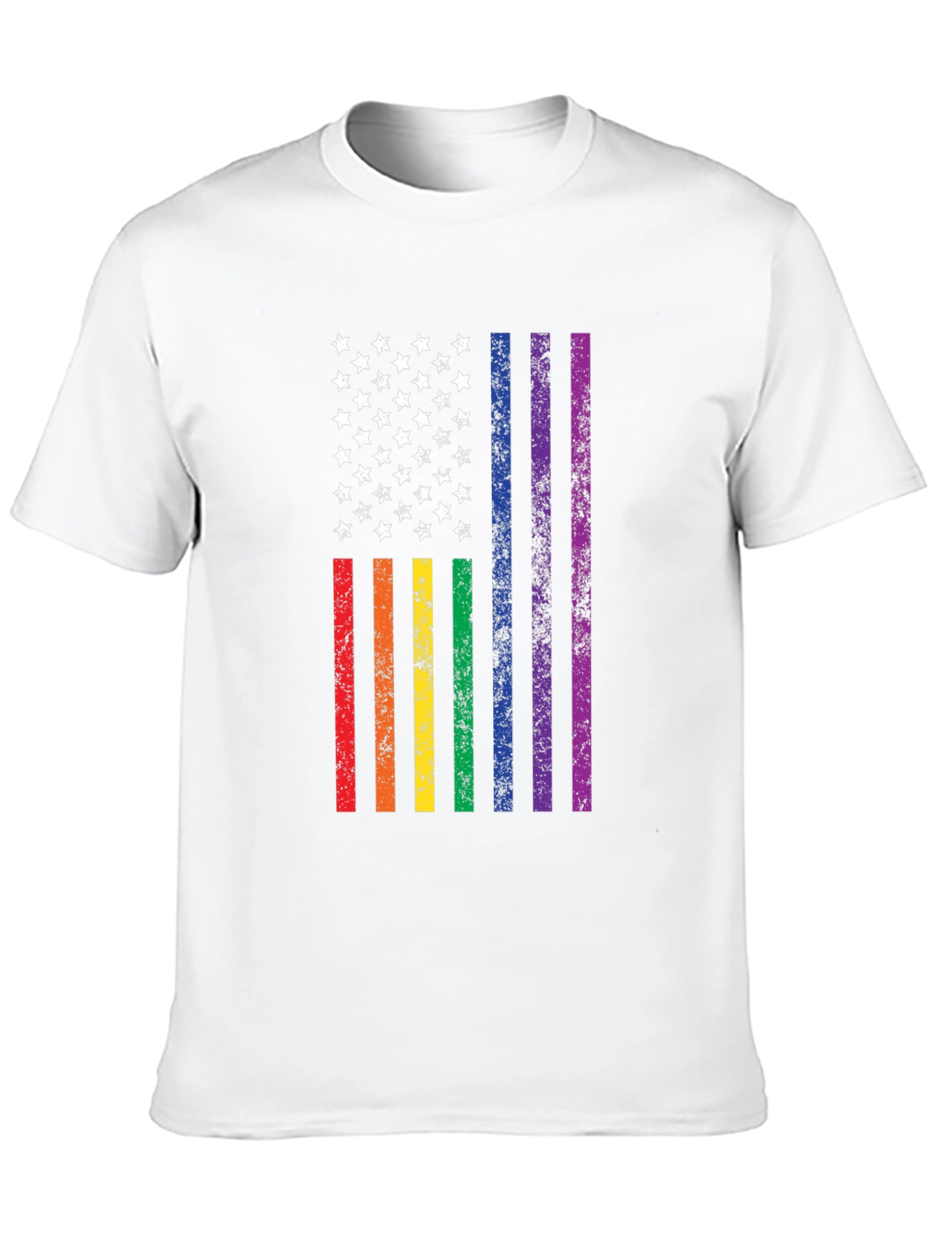 LGBT Pride American Flag T-Shirt