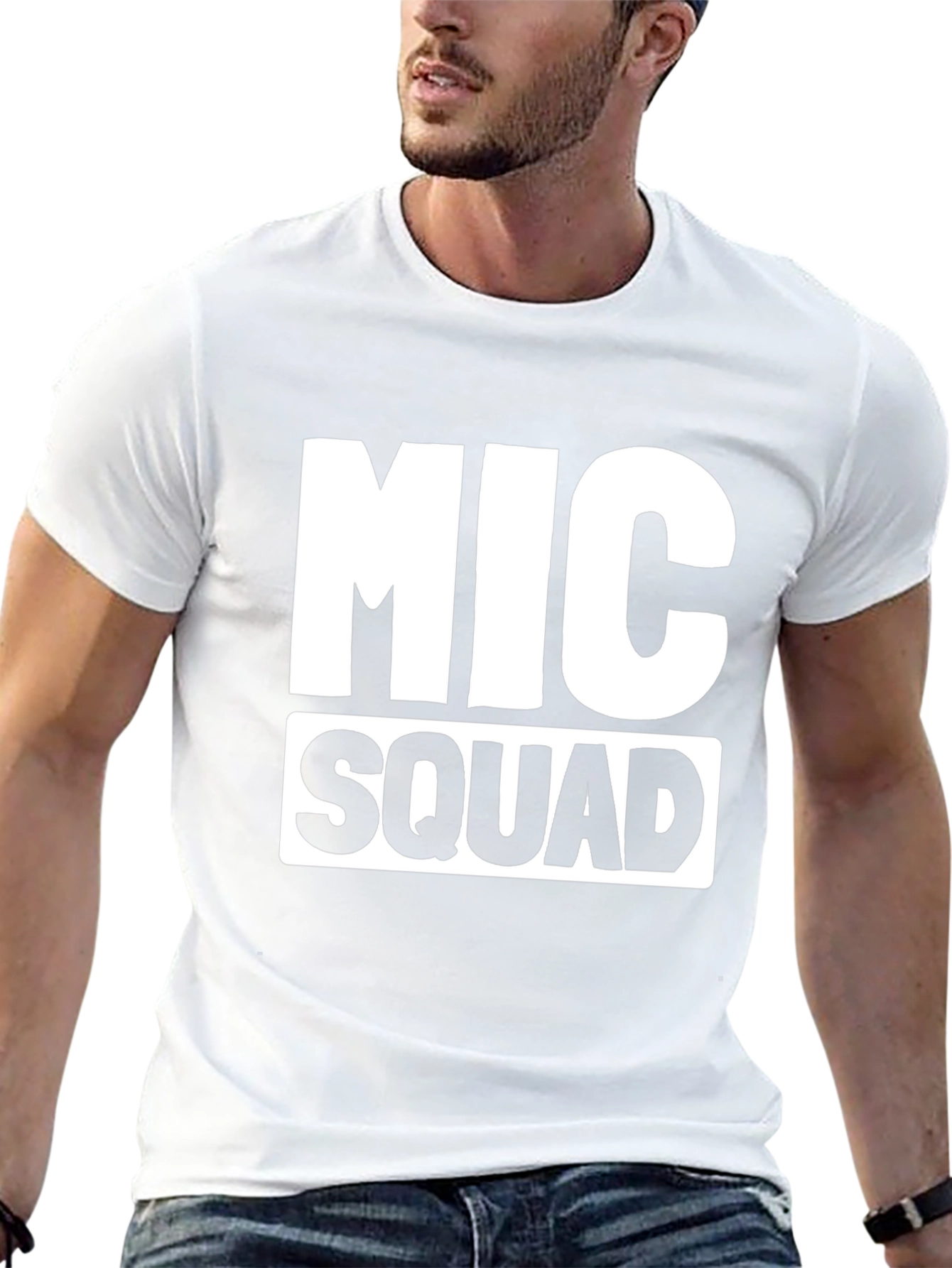 MIC Squad Graphic Tee - Bold Statement T-Shirt