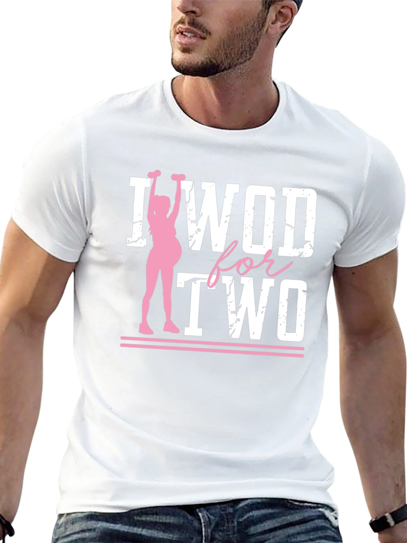 I WOD For Two Maternity Workout T-Shirt