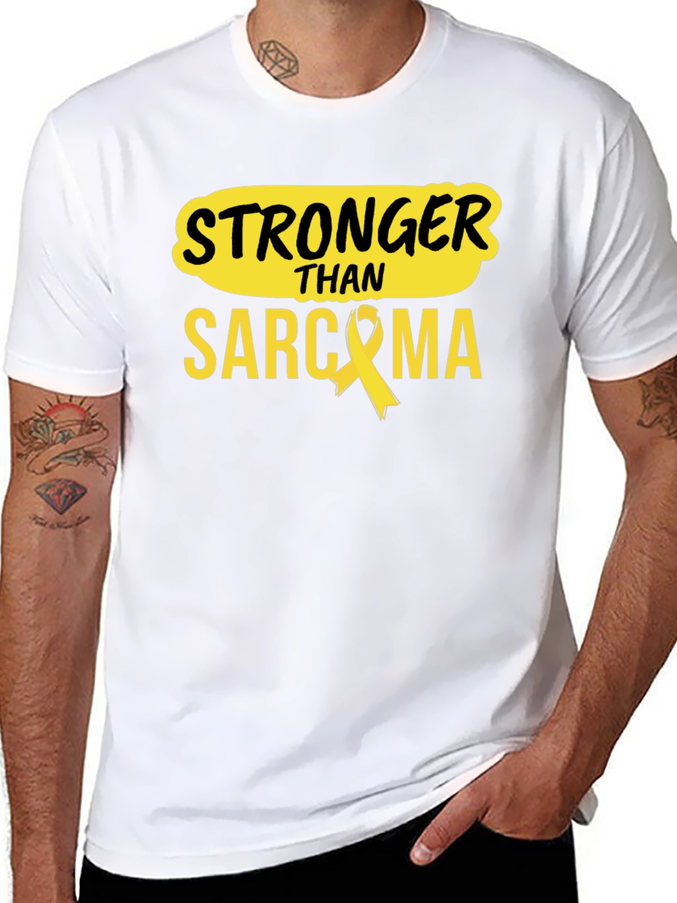 Stronger Than Sarcoma Awareness T-Shirt