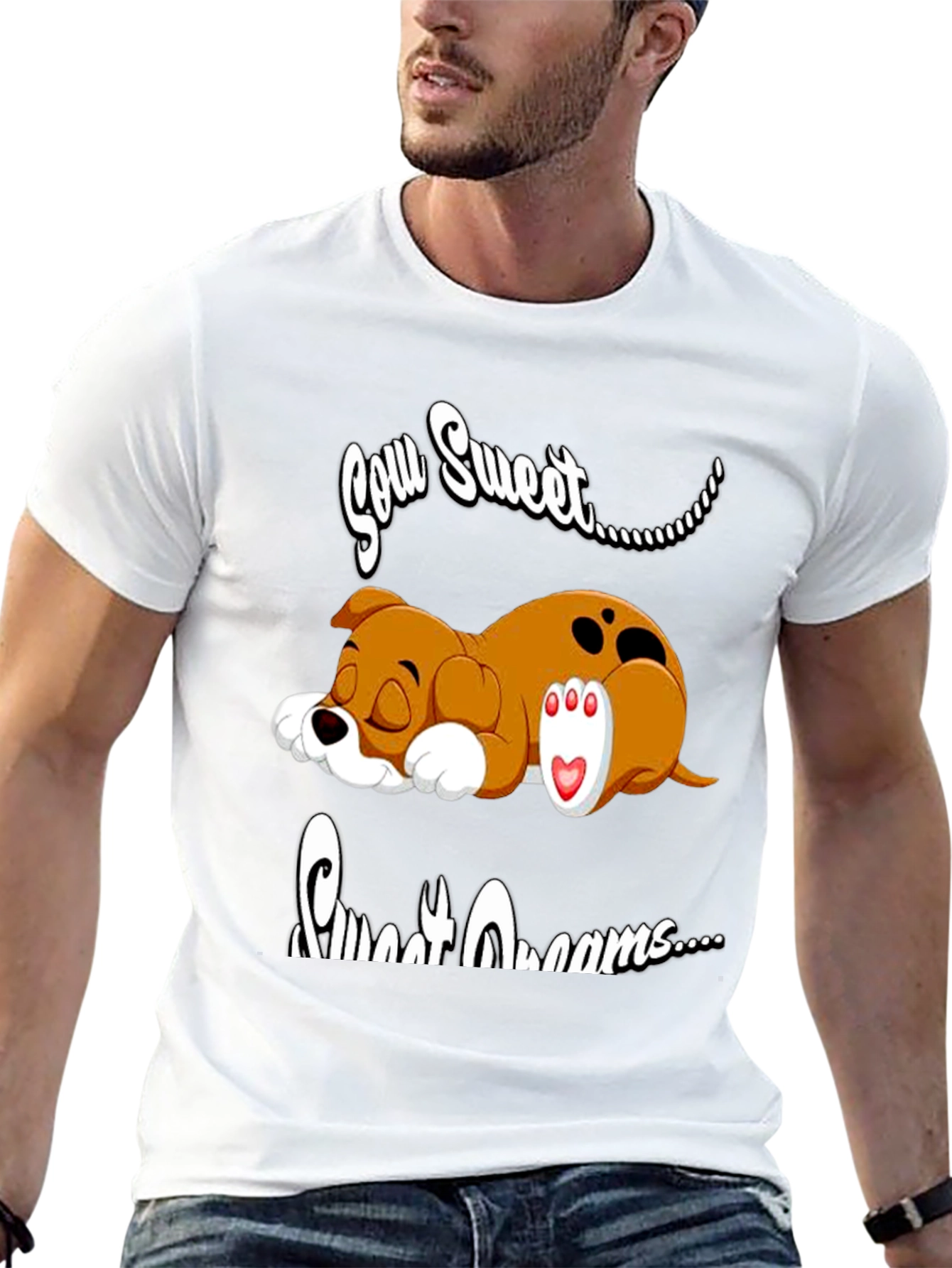 Sweet Dreams Dog Graphic Tee