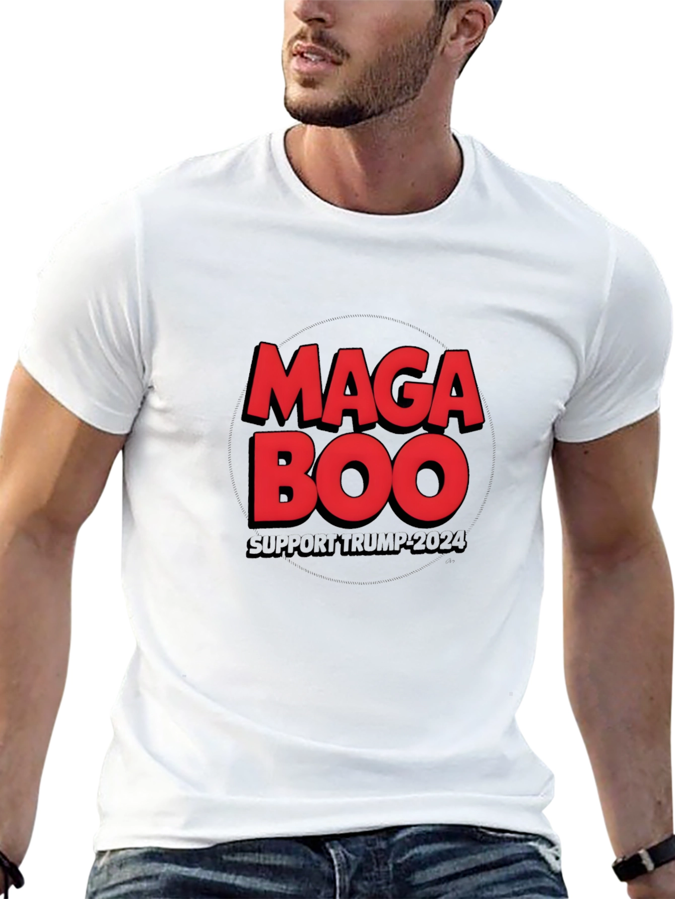 MAGA BOO Support Trump 2024 Graphic T-Shirt