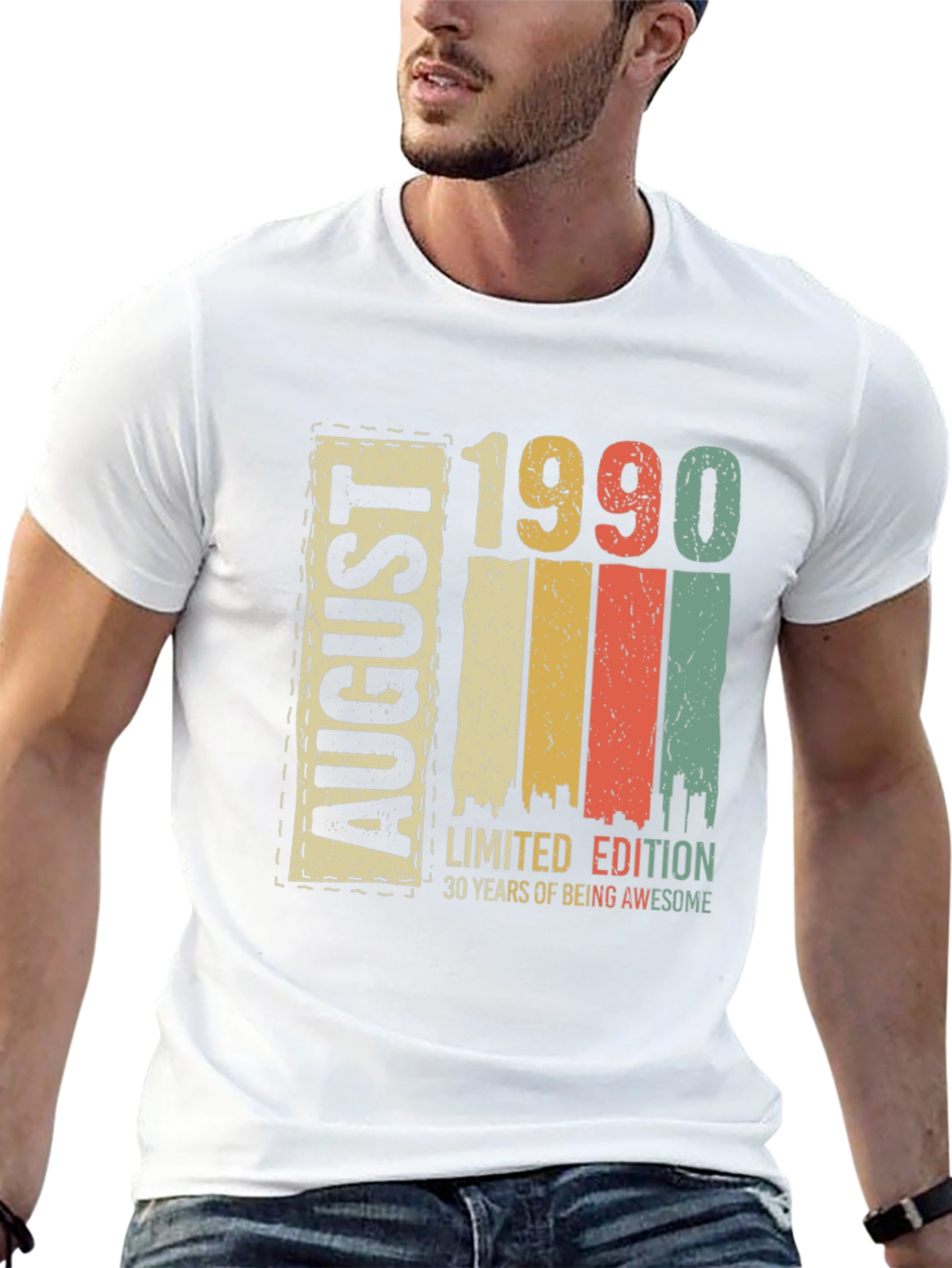 August 1990 Limited Edition 30th Birthday T-Shirt