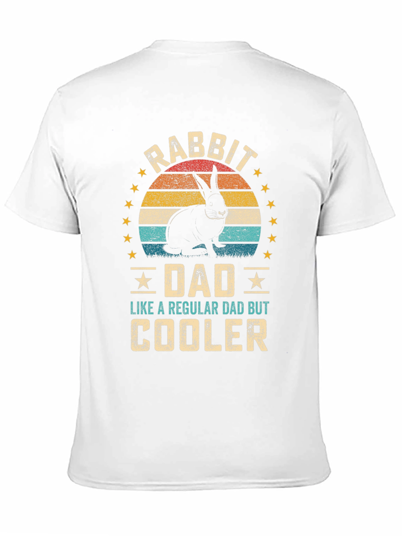 Rabbit Dad T-Shirt - Cool Dad Gift