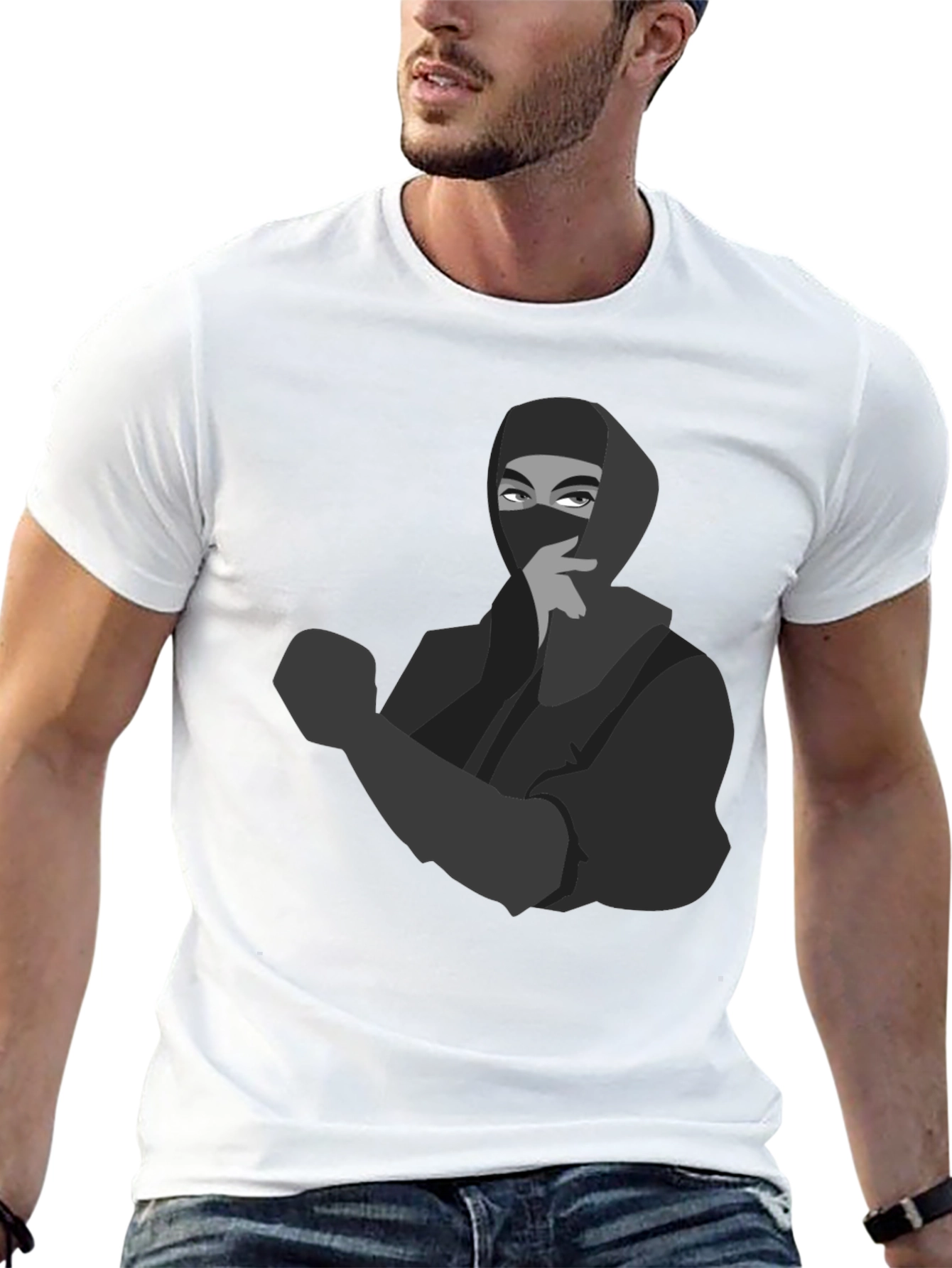 Ninja Graphic Tee - Stealth Mode Activated