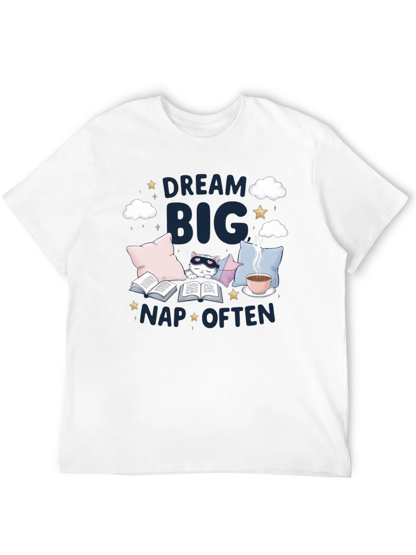 Dream Big Nap Often Graphic T-Shirt