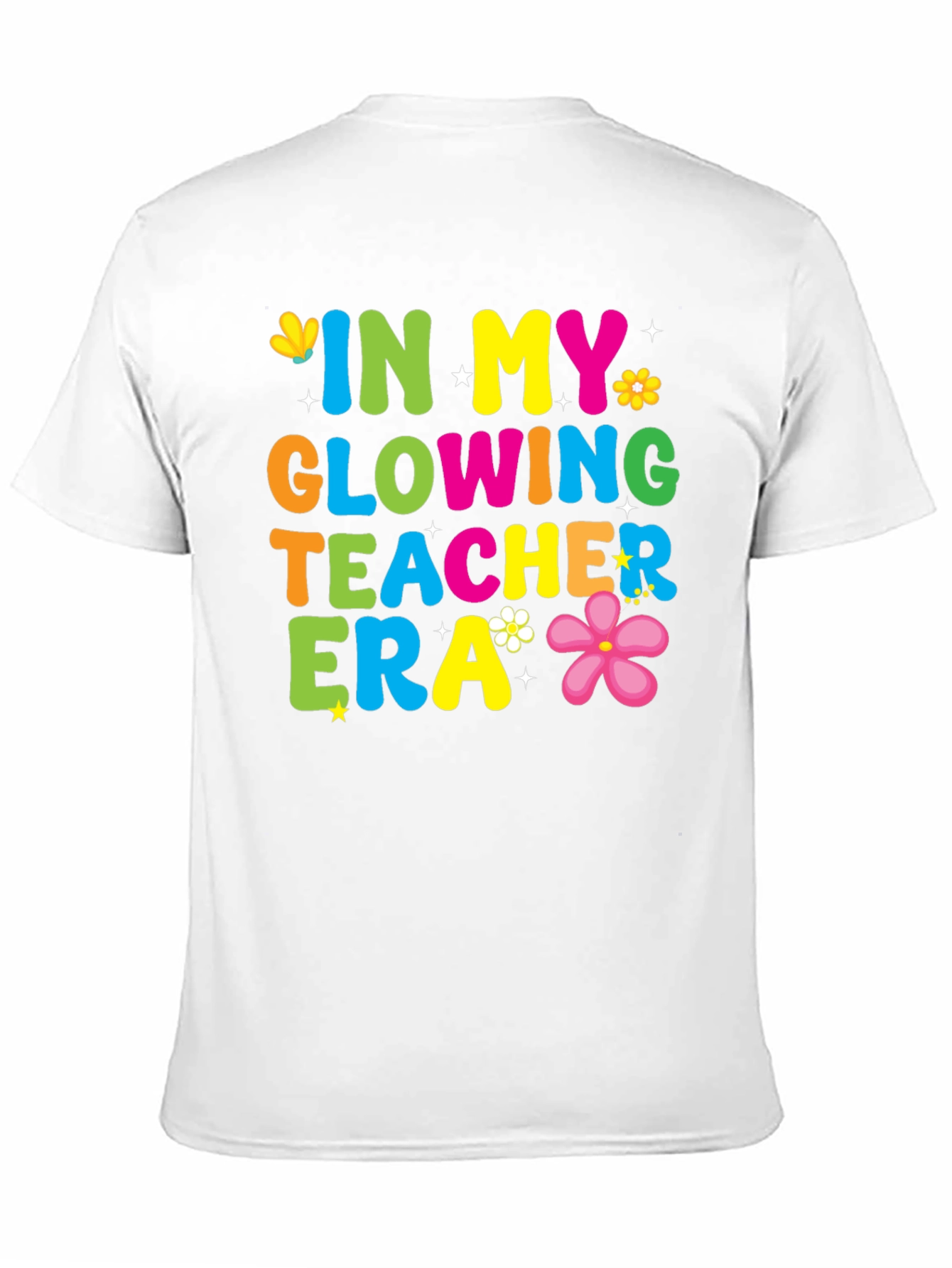 Glowing Teacher Era Graphic Tee