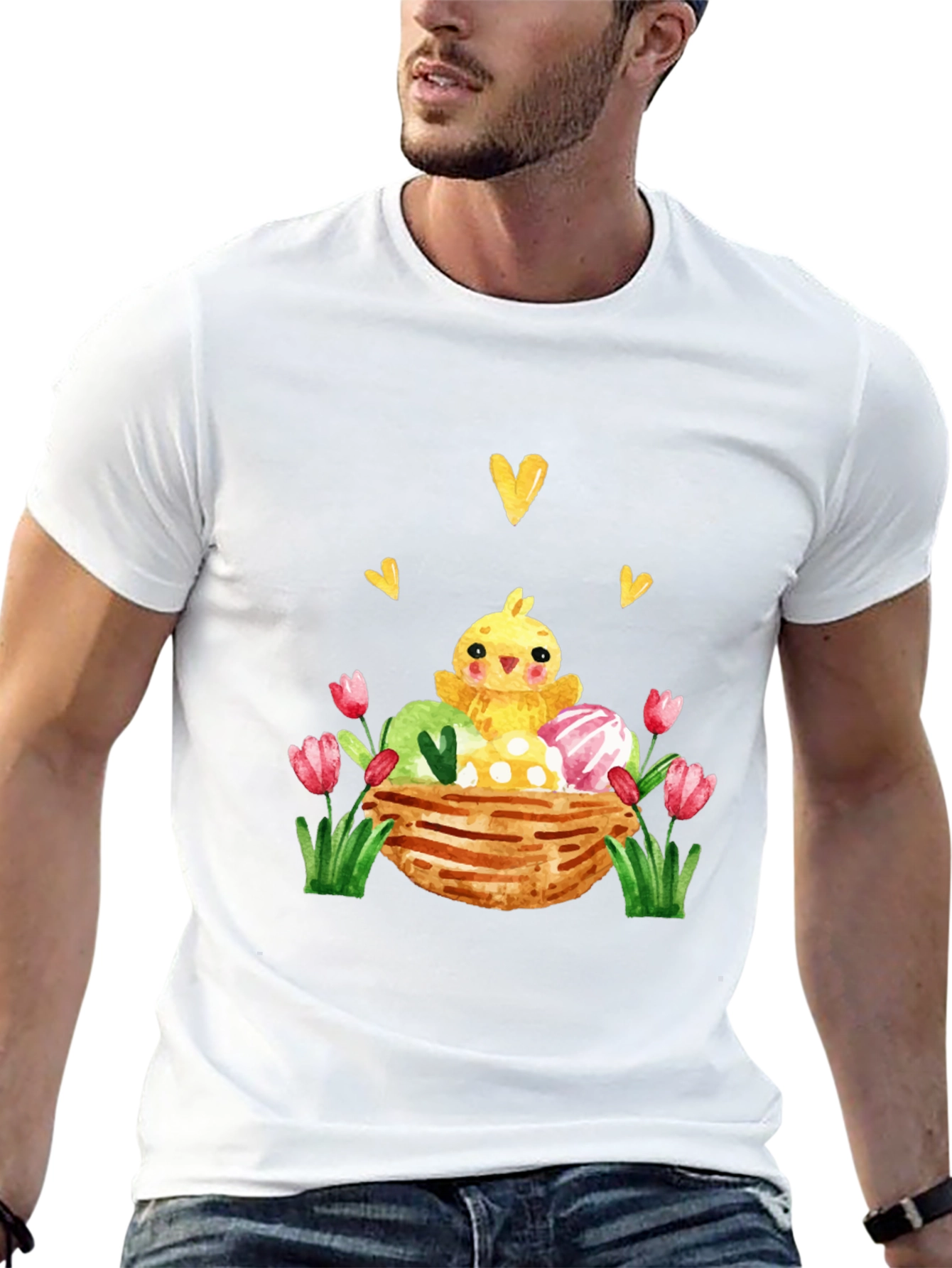 Easter Chick & Eggs Tee