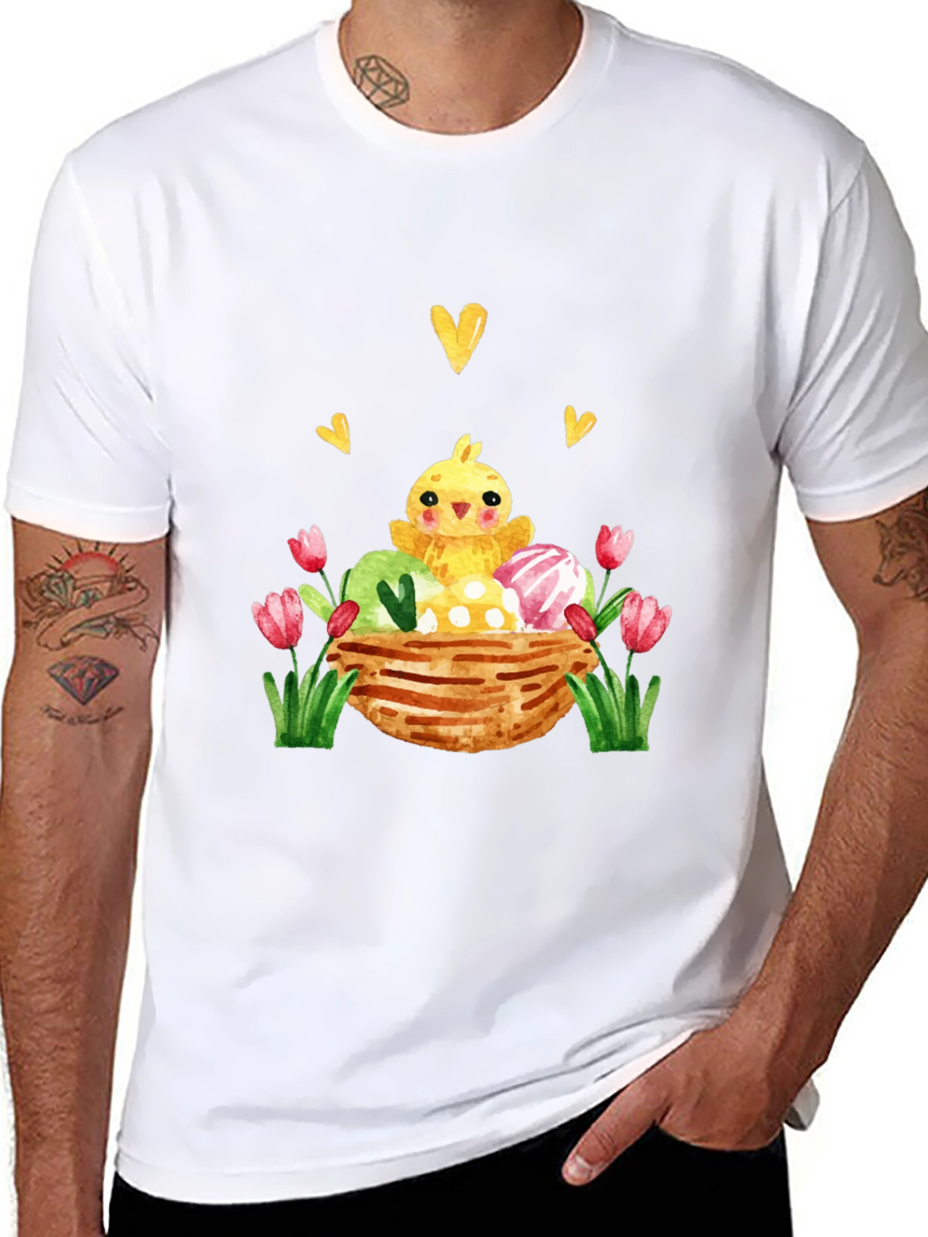 Easter Chick & Eggs Tee