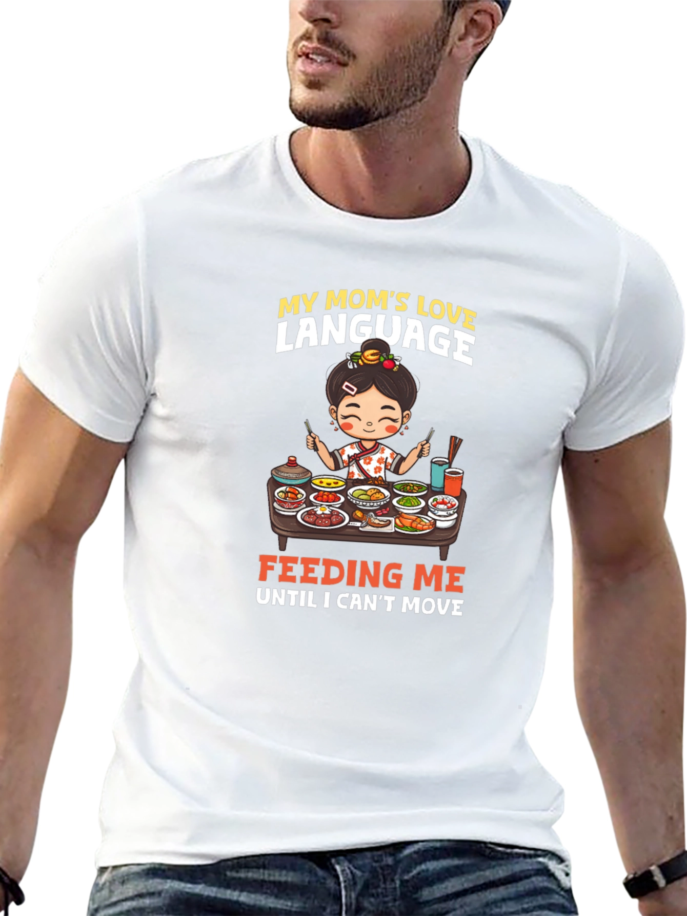 My Moms Love Language Graphic Tee