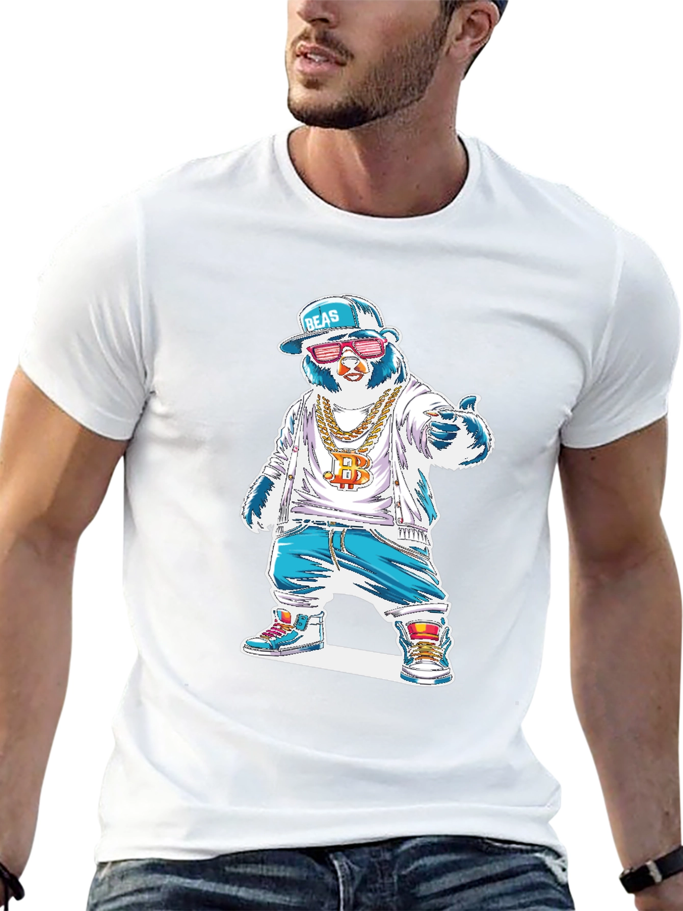 Cool Bear T-Shirt - Streetwear Style