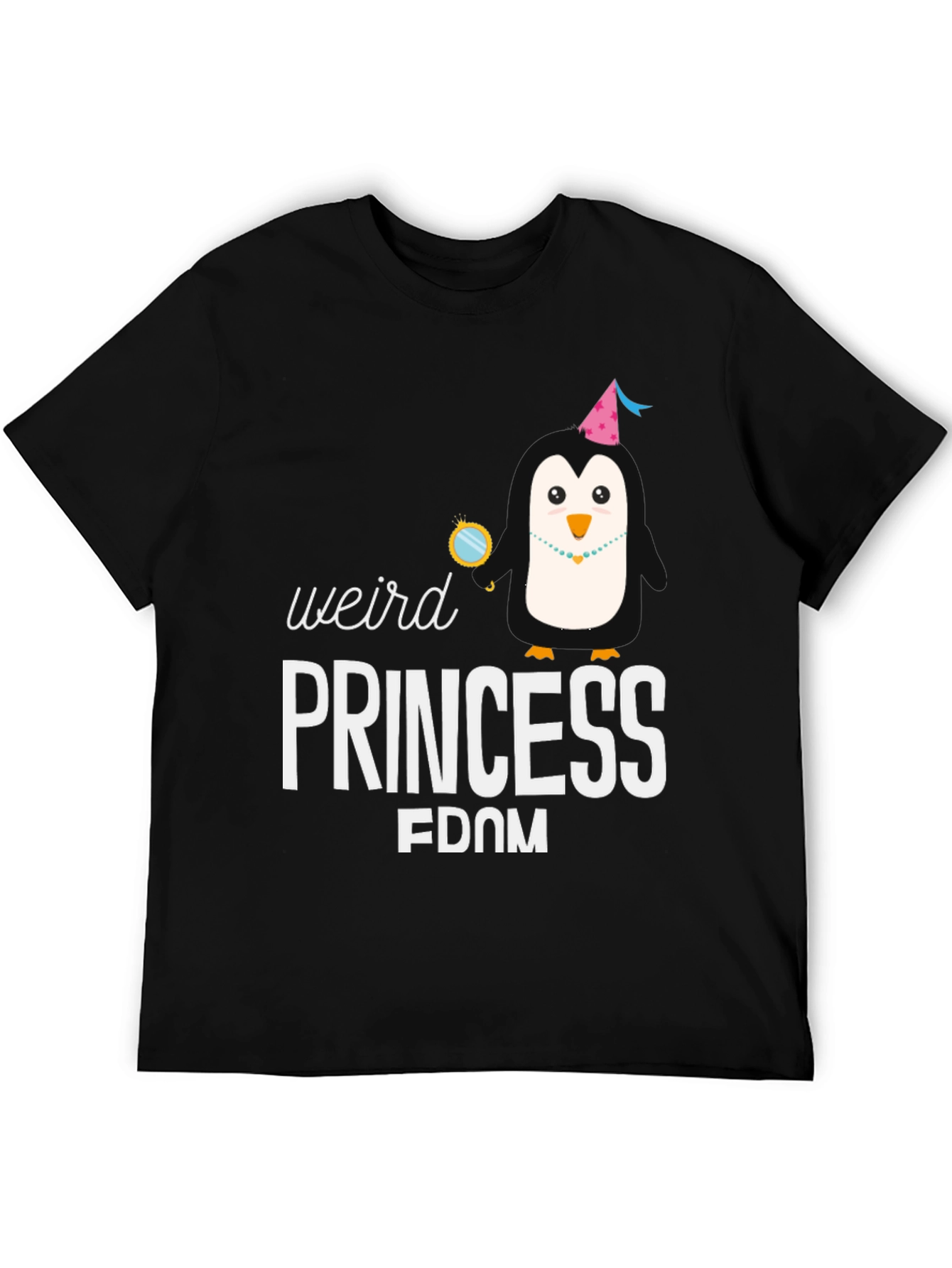 Weird Princess-dom Penguin T-Shirt