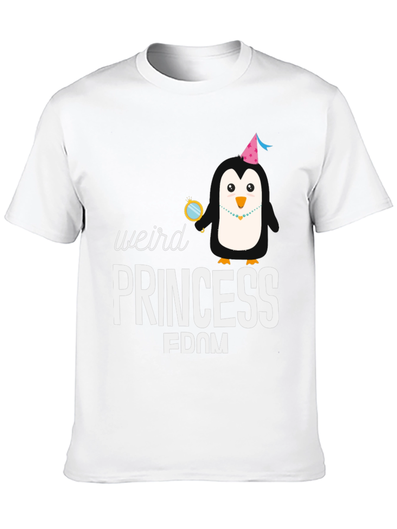 Weird Princess-dom Penguin T-Shirt