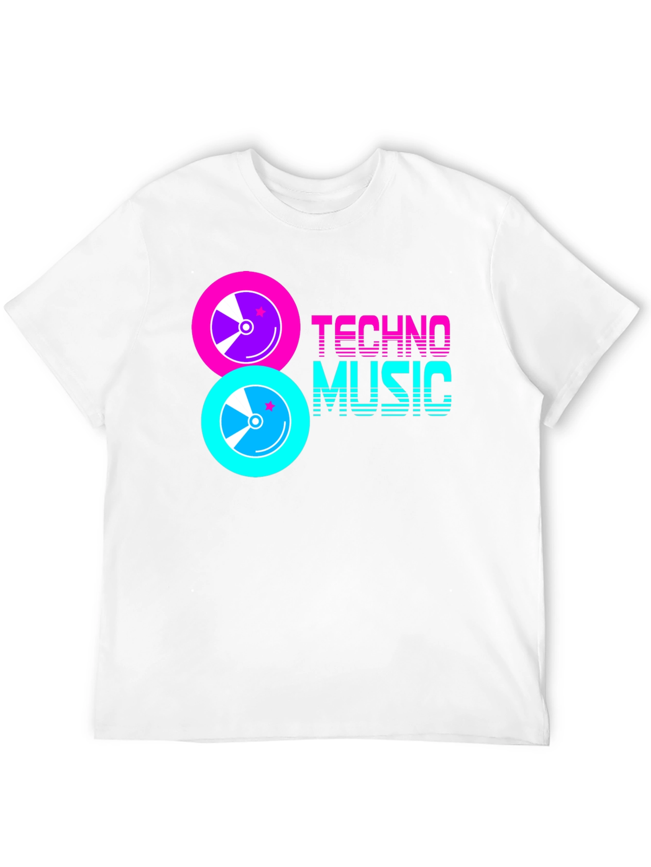 Techno Music Graphic T-Shirt