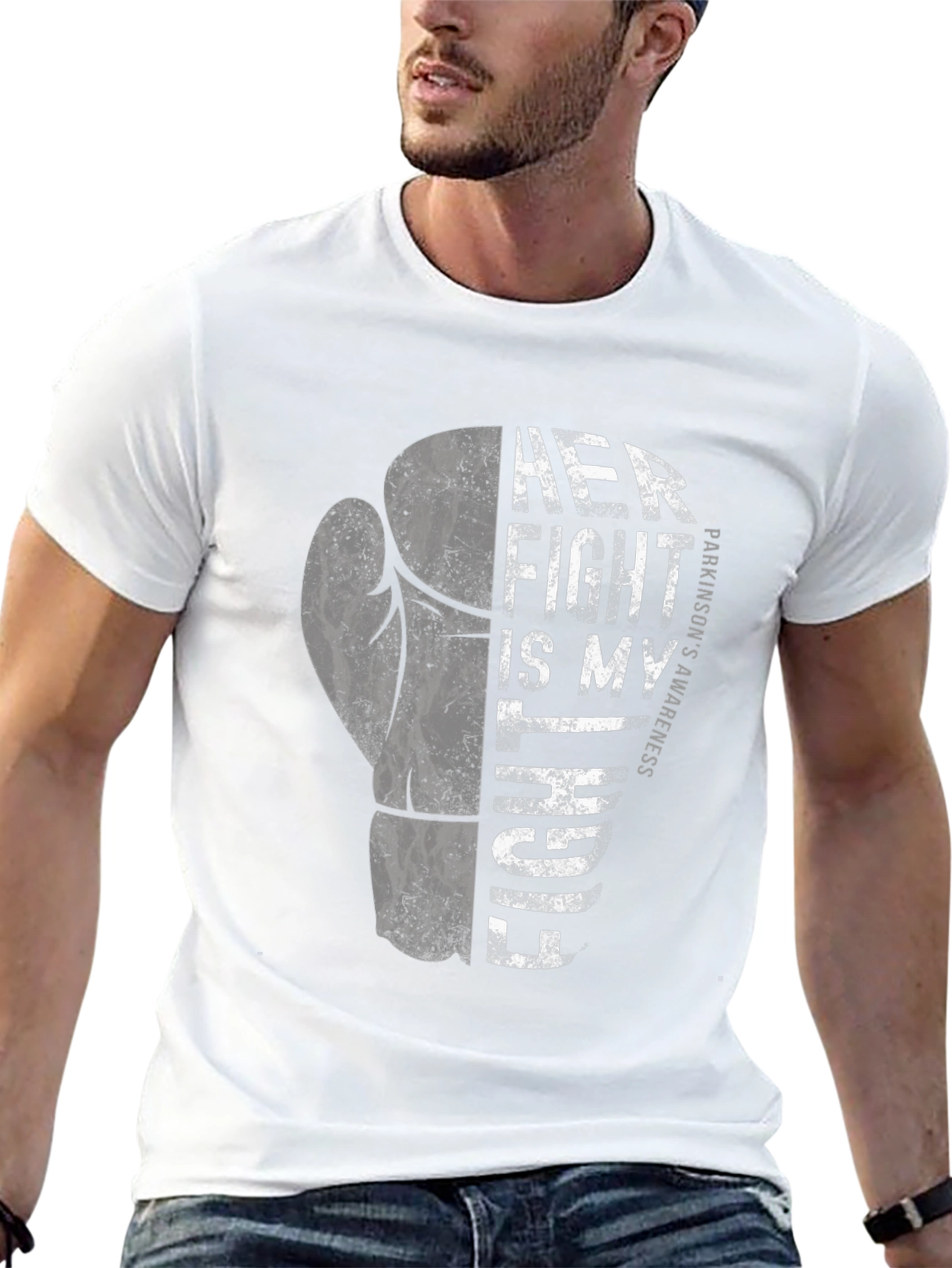 Parkinsons Awareness Boxing Glove T-Shirt
