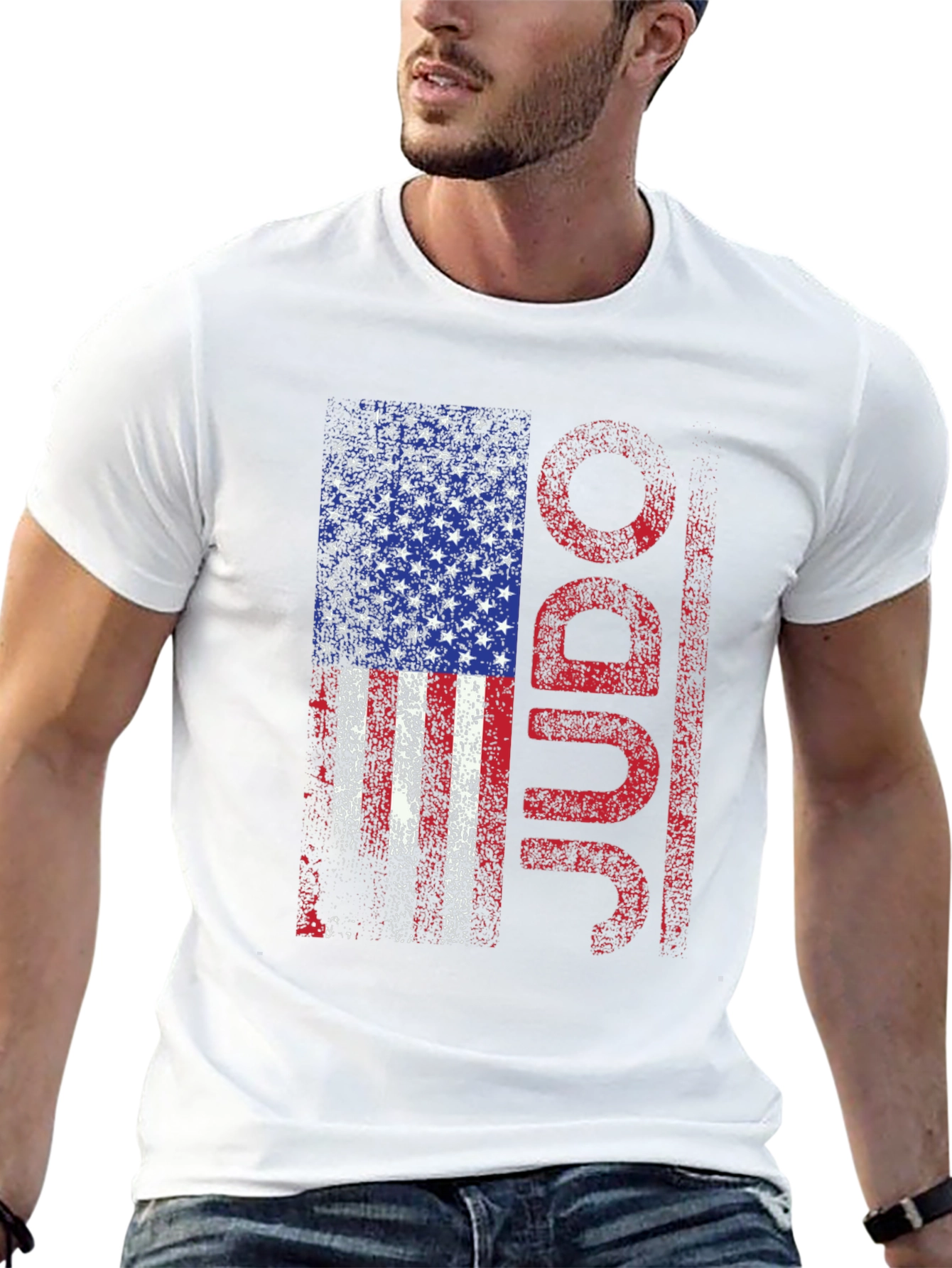 American Flag Judo T-Shirt