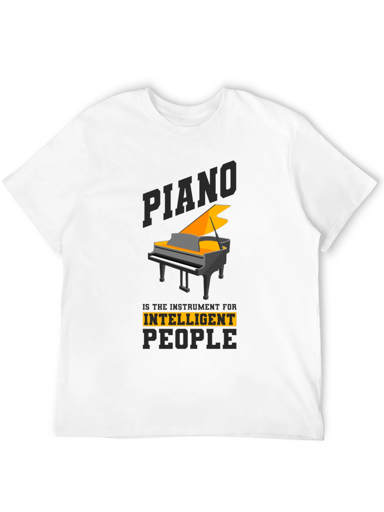 Piano Intelligent People T-Shirt