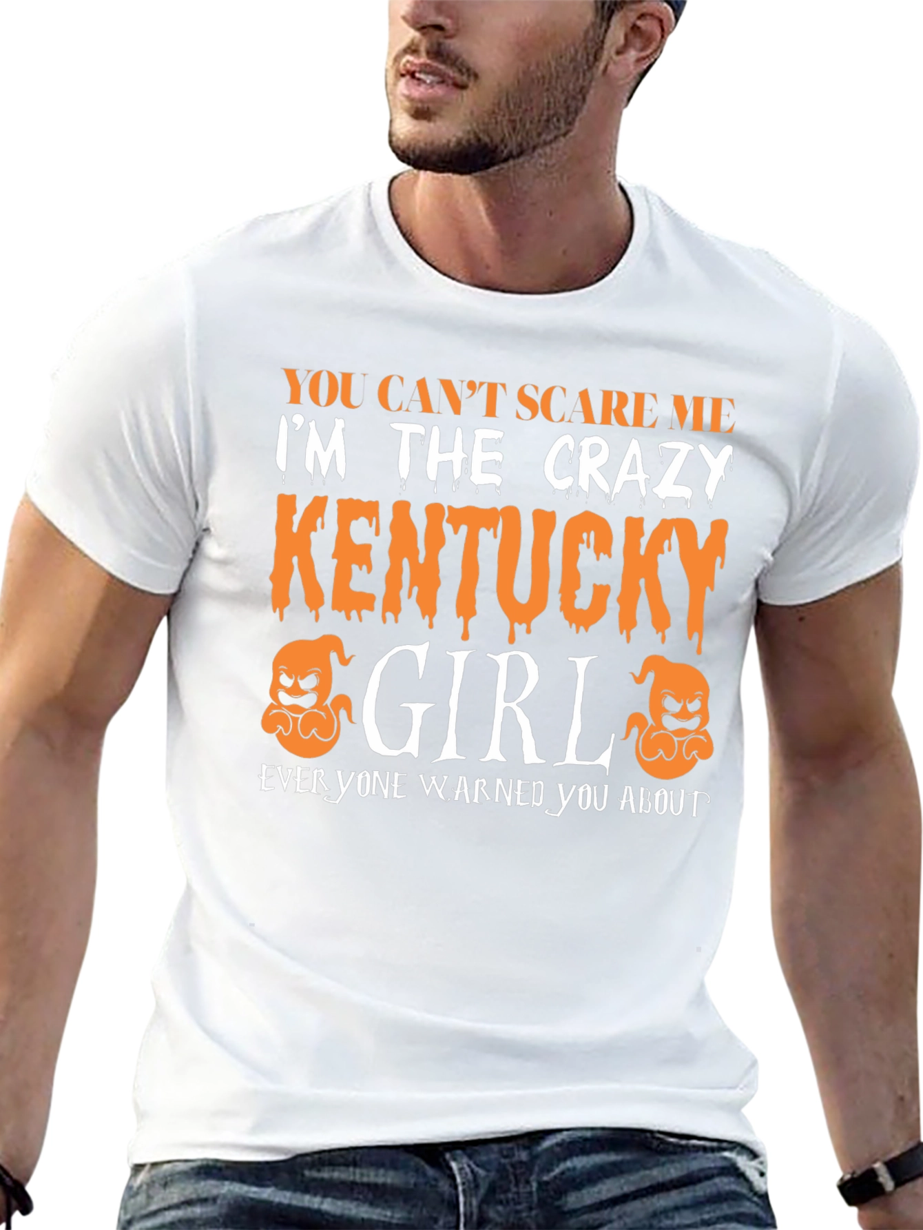 Crazy Kentucky Girl Halloween T-Shirt