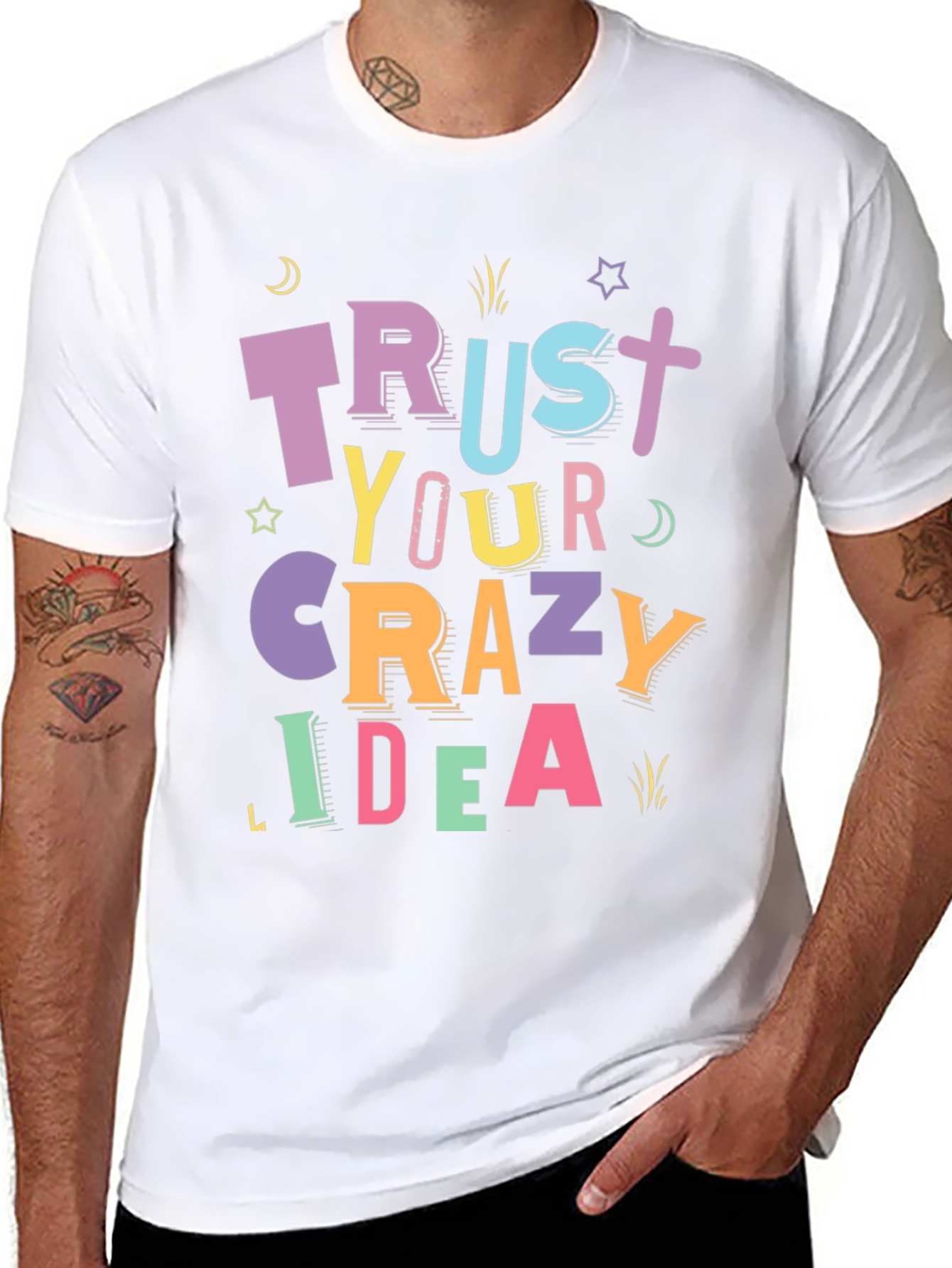 Trust Your Crazy Idea Graphic Tee