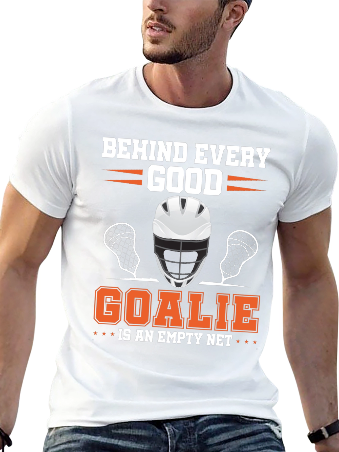 Lacrosse Goalie T-Shirt - Behind Every Good Goalie