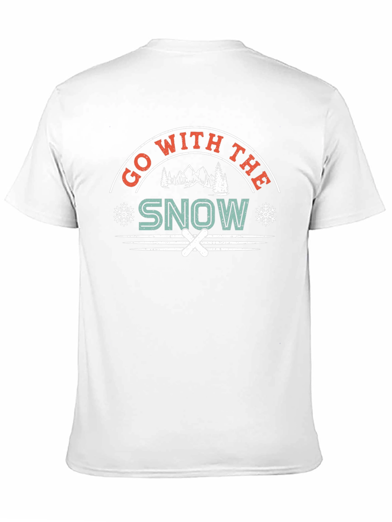 Go With The Snow Graphic T-Shirt