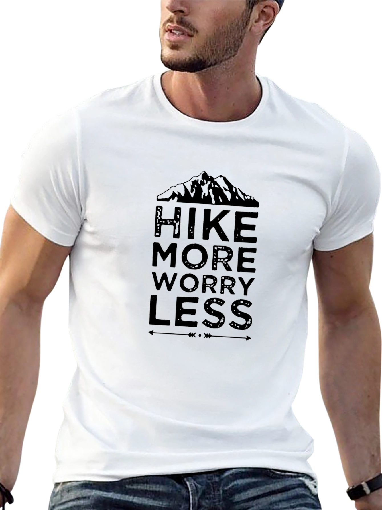 Hike More Worry Less Graphic Tee