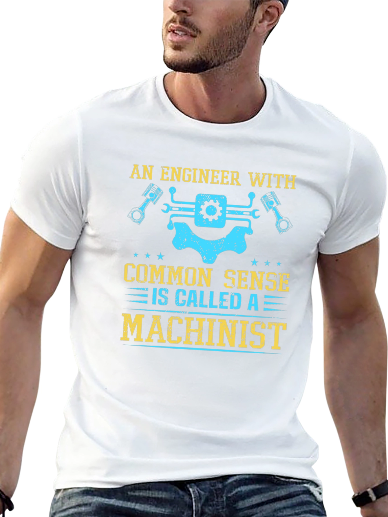 Engineer Machinist Graphic T-Shirt
