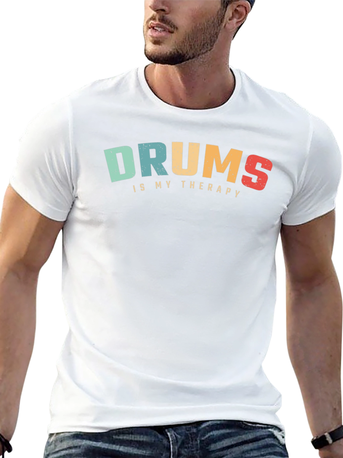 Drums Therapy Tee - Musicians Comfort