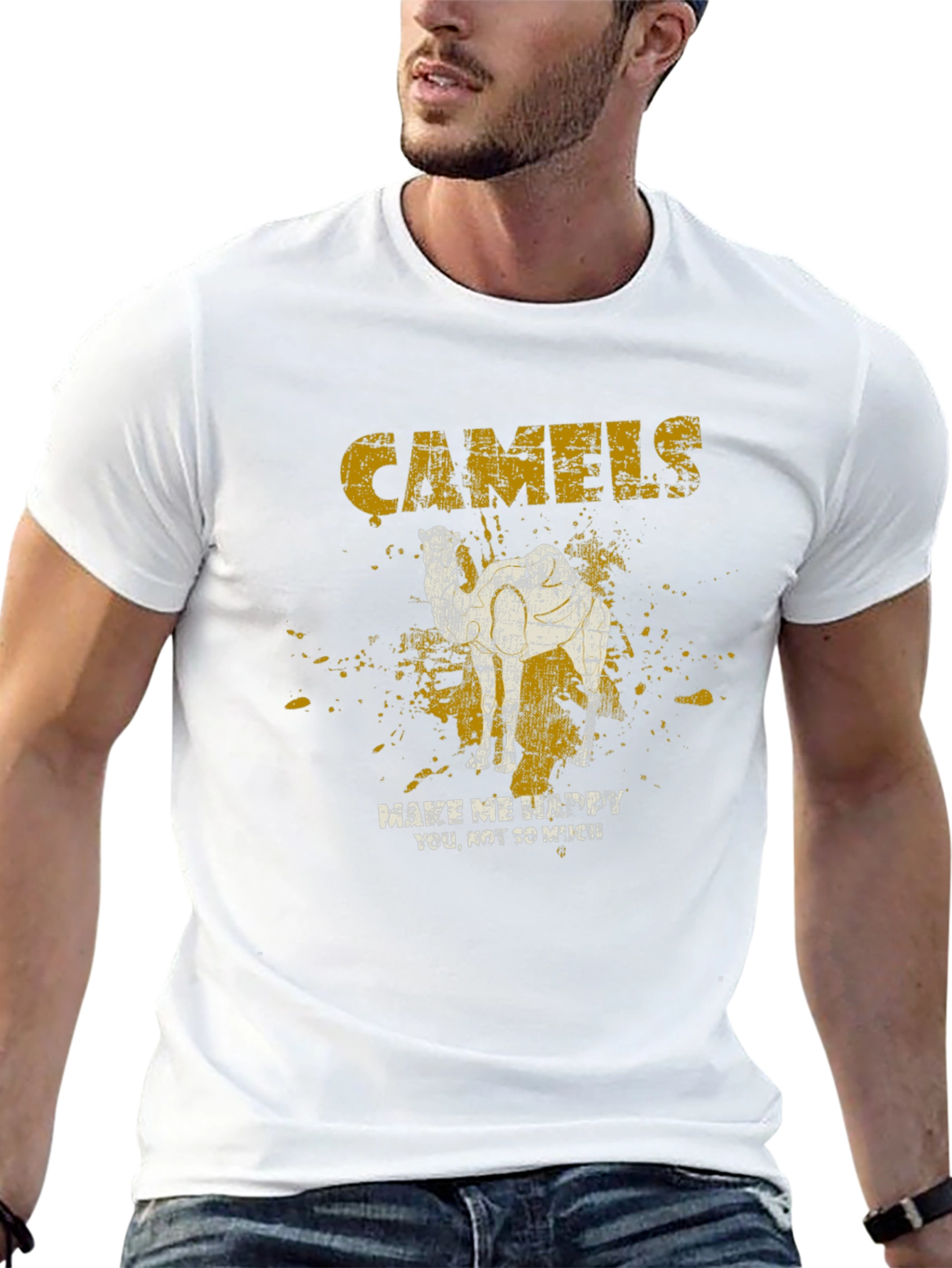 Camel T-Shirt - Make Me Happy Tee