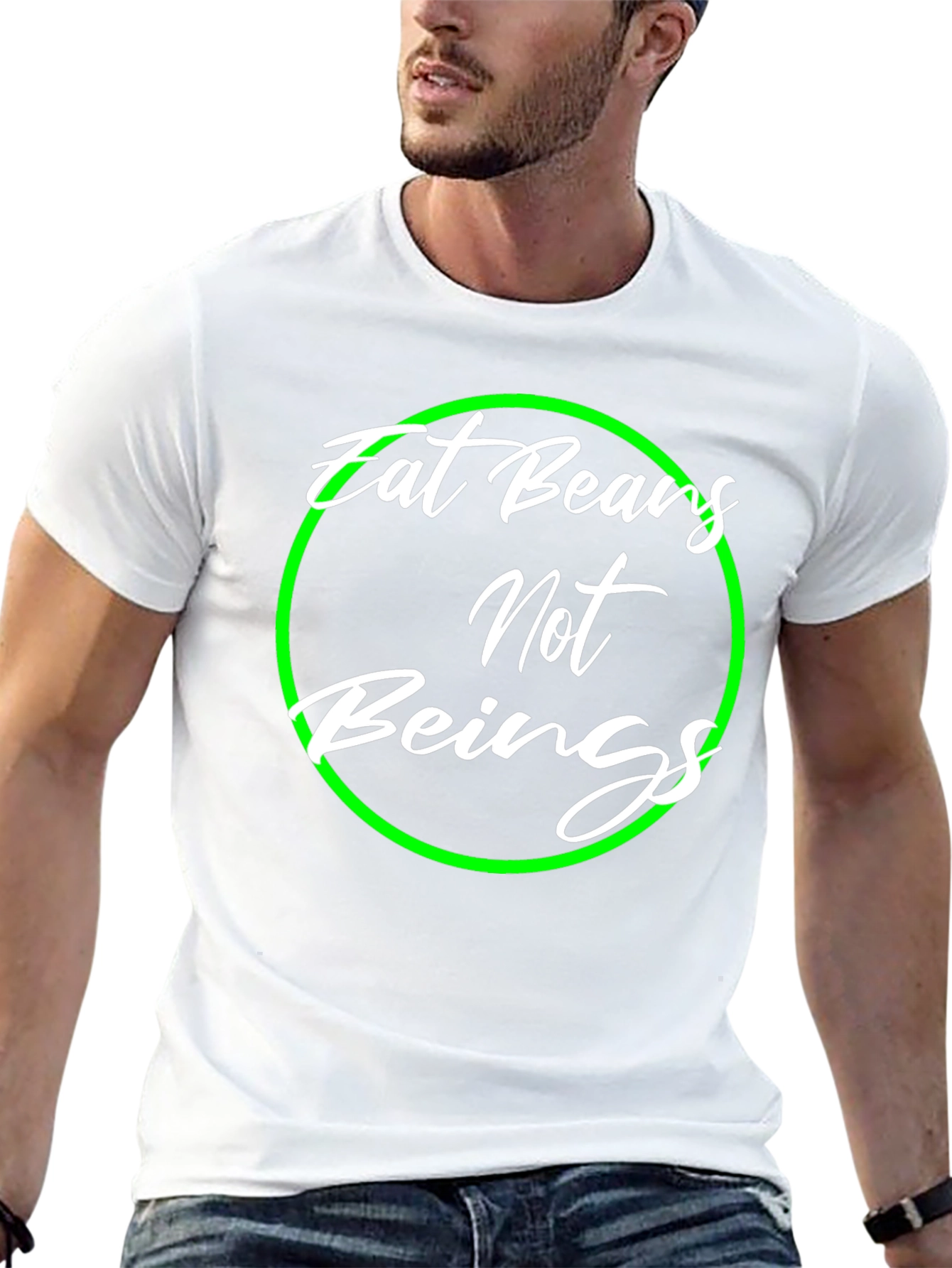 Eat Beans Not Beings Graphic T-Shirt