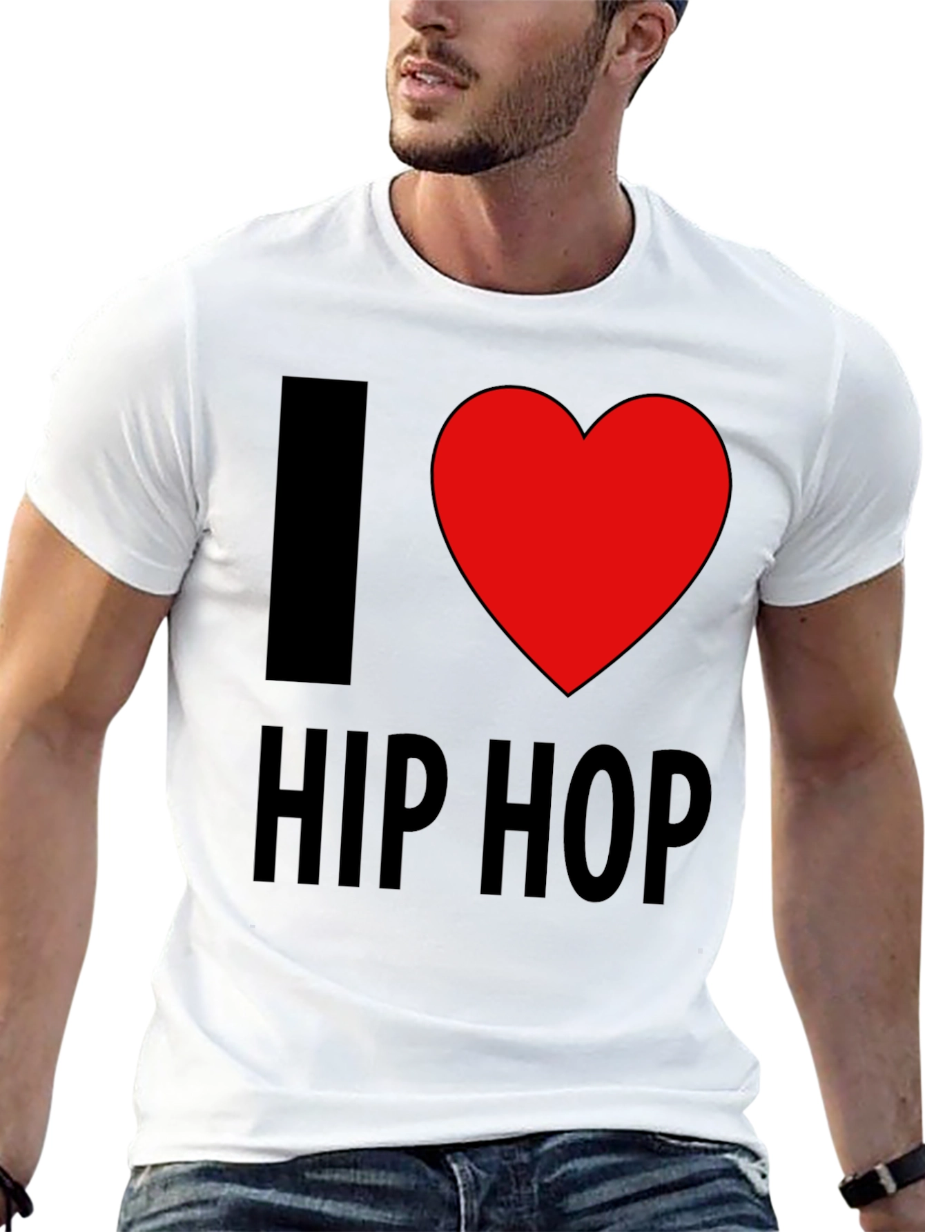 I Heart Hip Hop Black T-Shirt