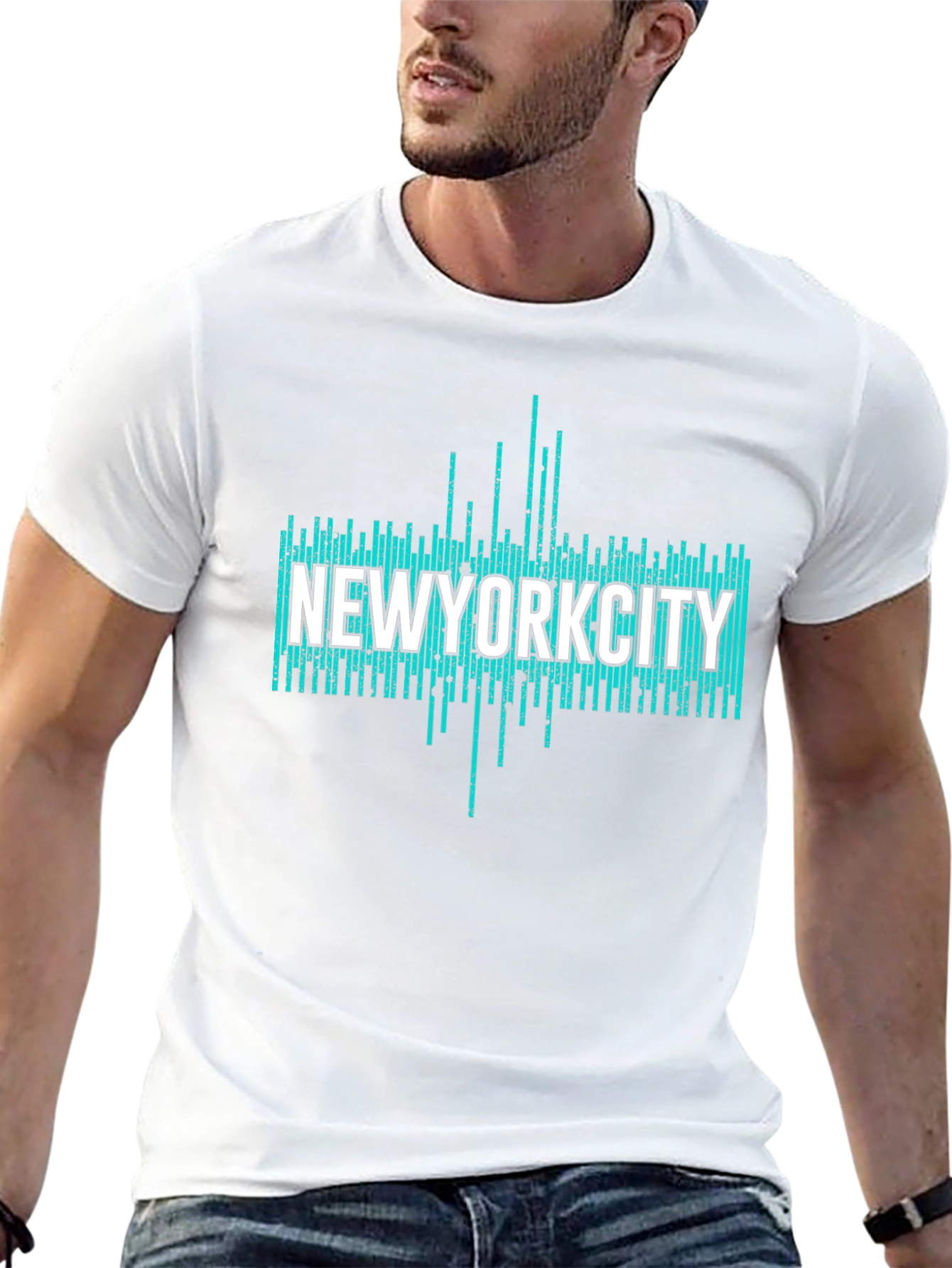 New York City Black Graphic T-Shirt