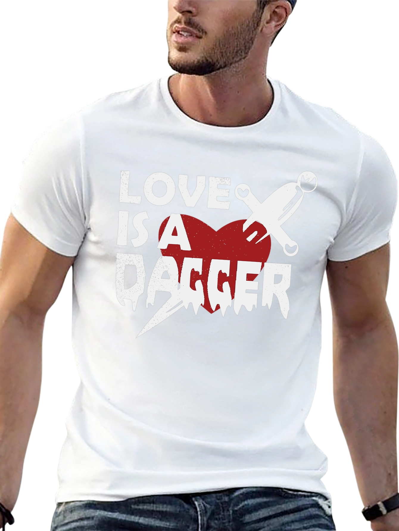 Love is a Dagger Graphic Tee