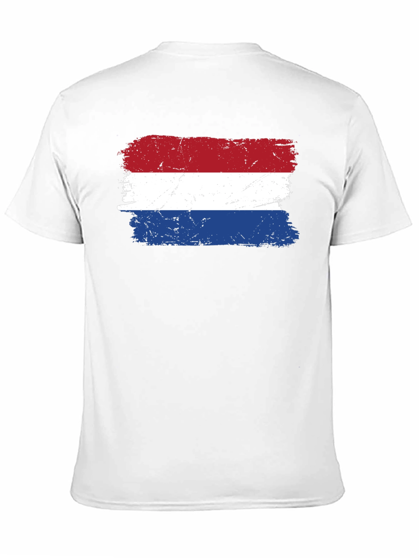 Netherlands Flag Grunge T-Shirt