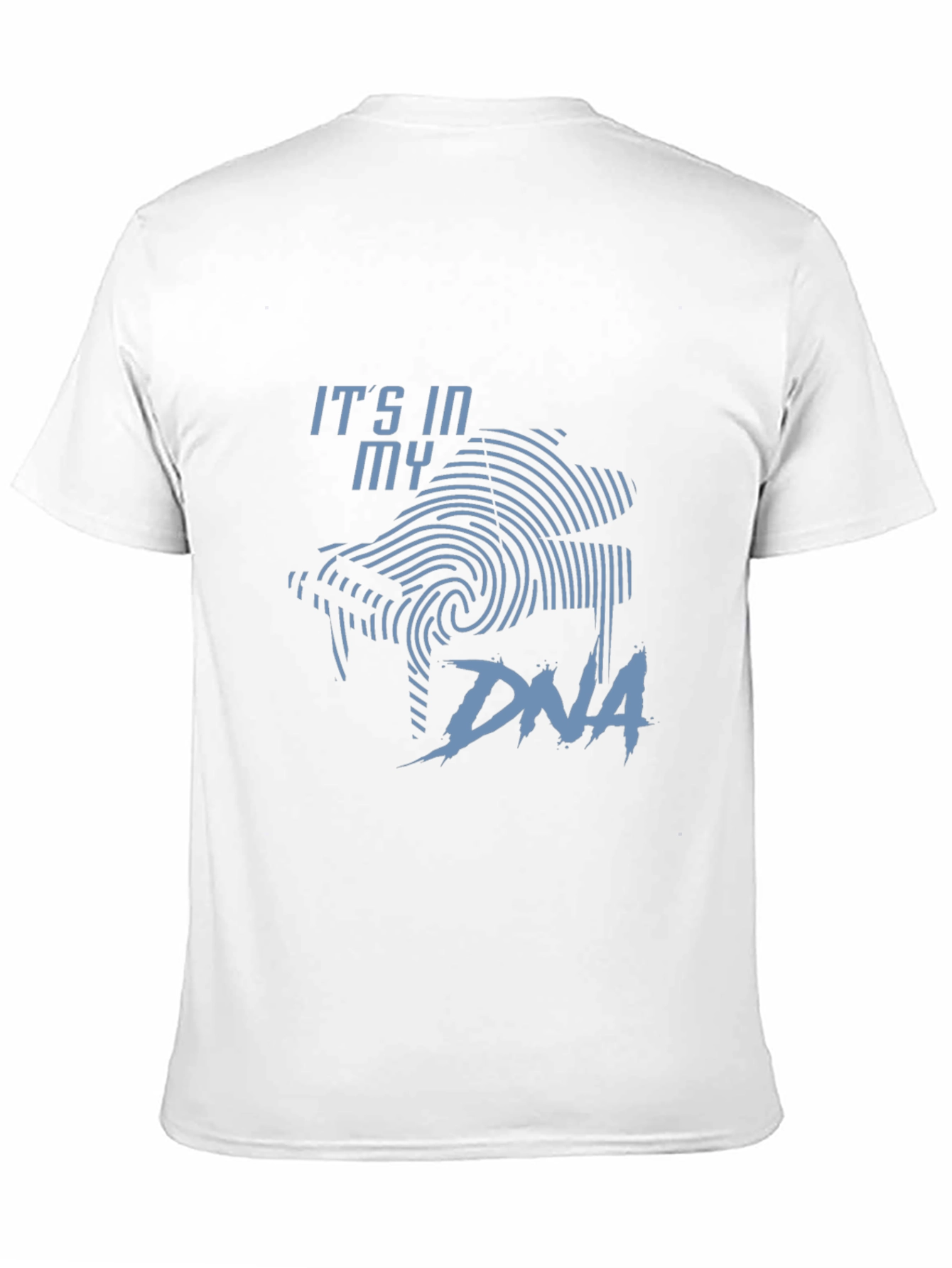 Piano DNA Graphic Tee - Music Lover Shirt