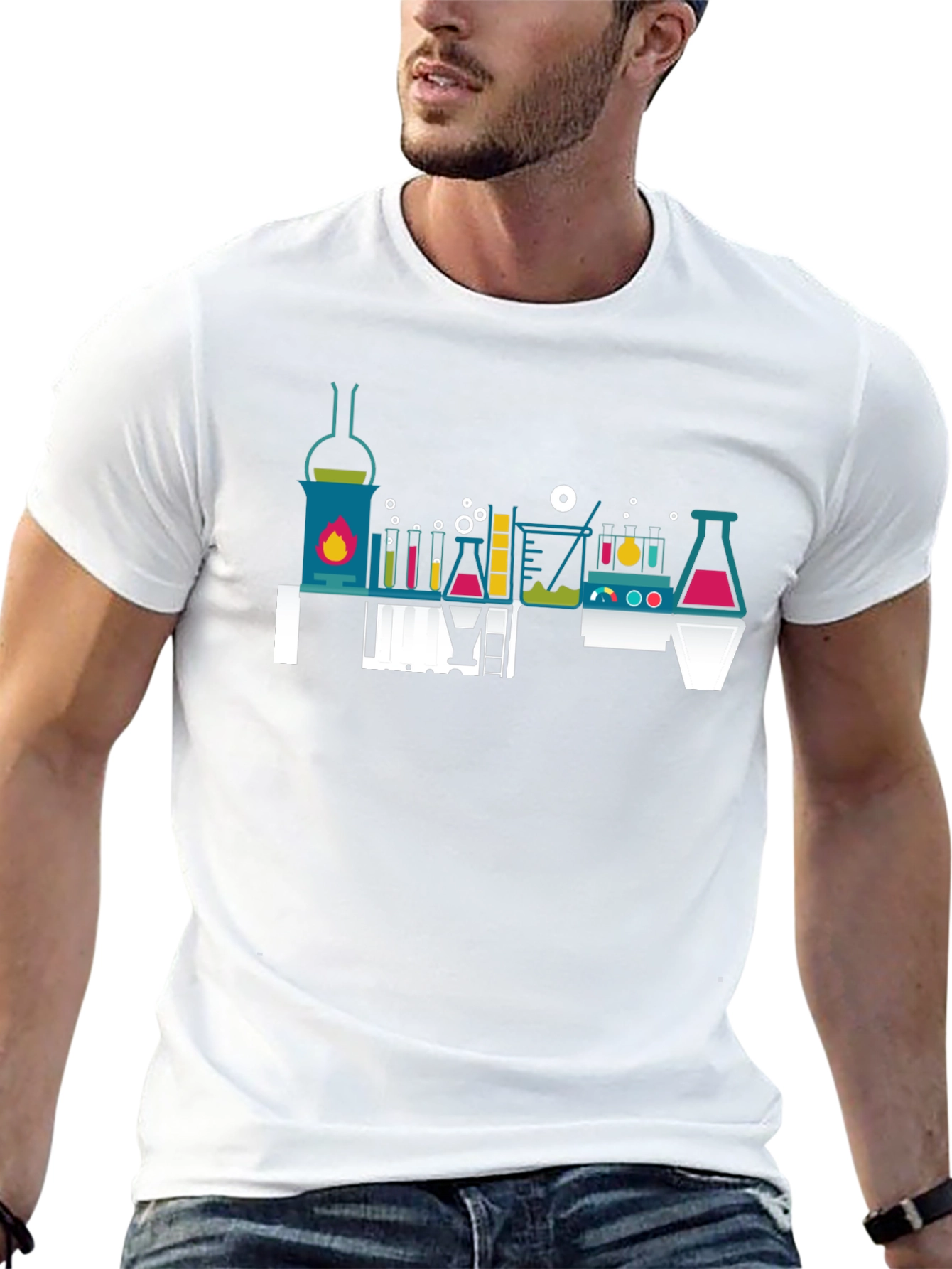 Science Lab T-Shirt - Cool Experiment Design