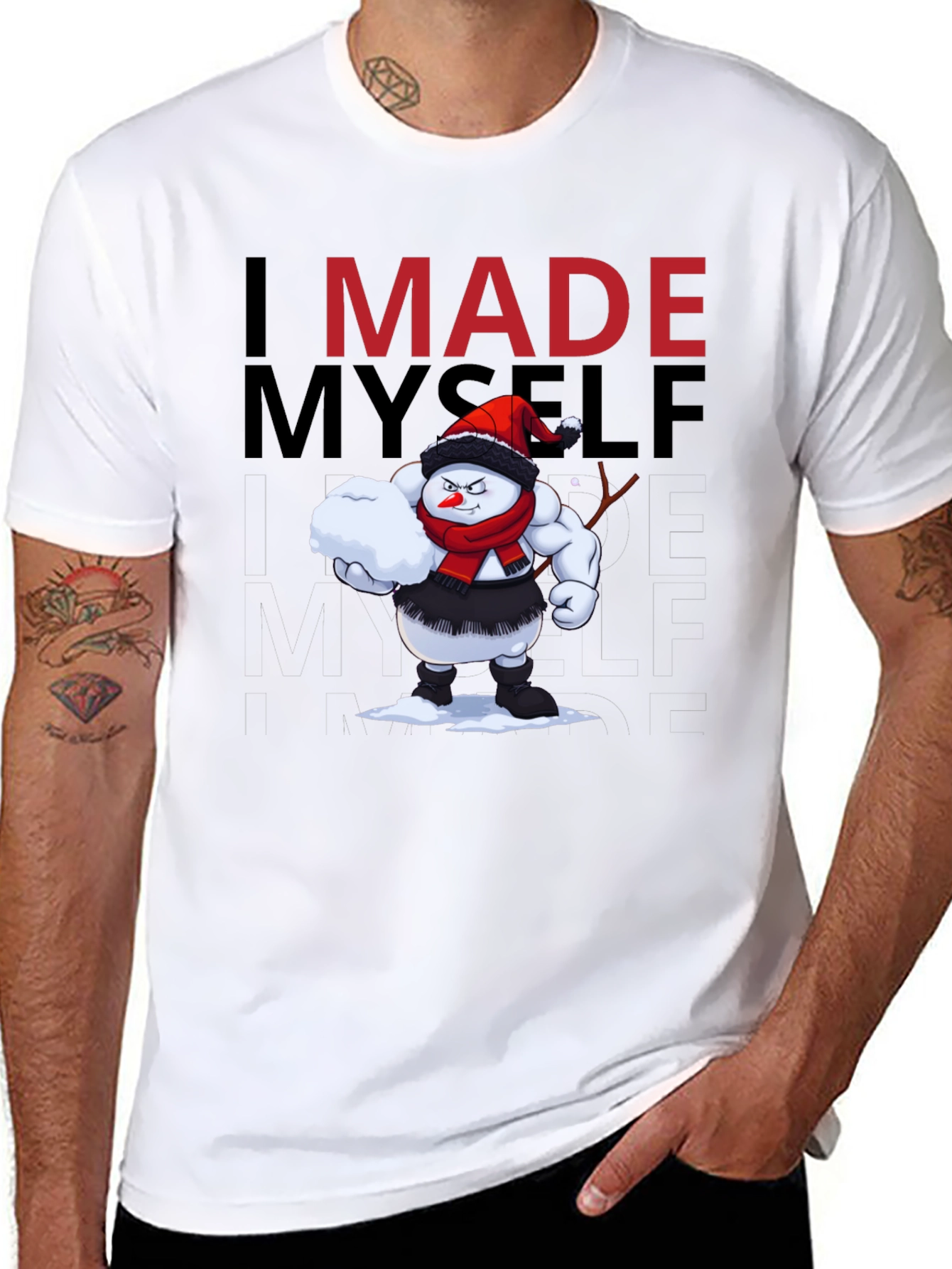 Funny I Made Myself Graphic Tee