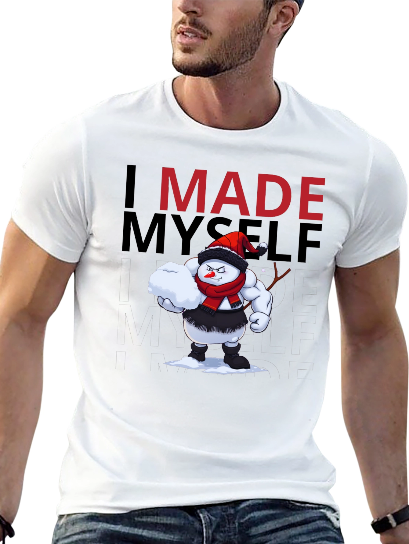 Funny I Made Myself Graphic Tee