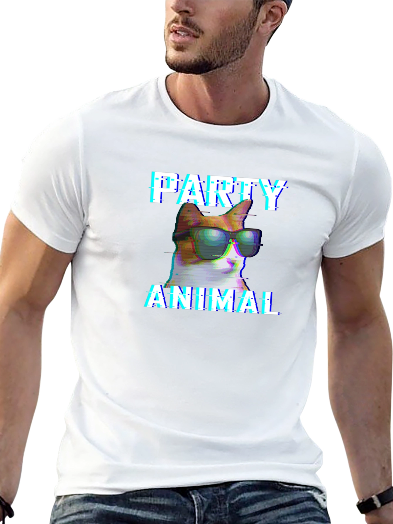 Party Animal Cat T-Shirt