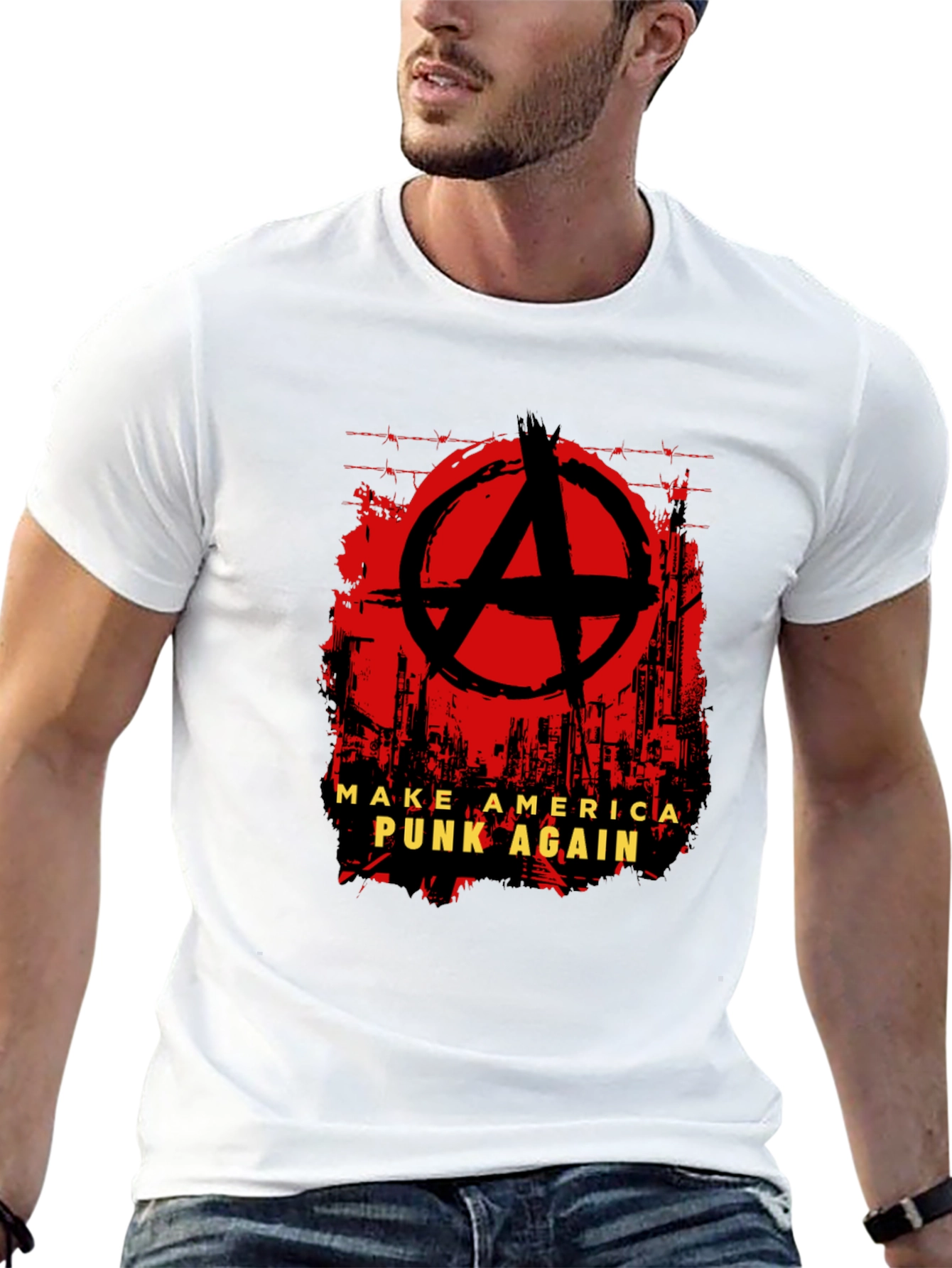 Make America Punk Again Anarchy T-Shirt