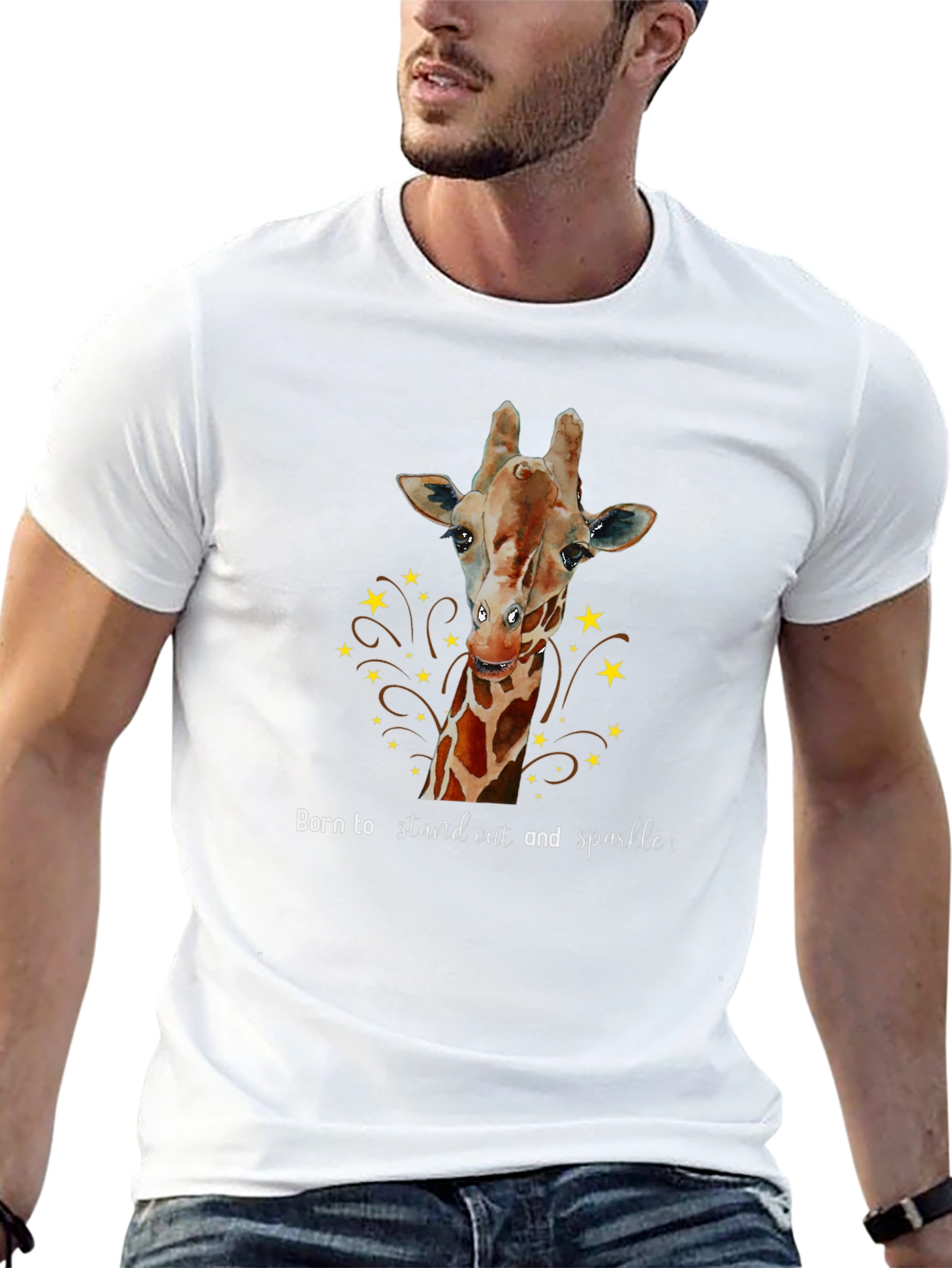 Giraffe Sparkle T-Shirt