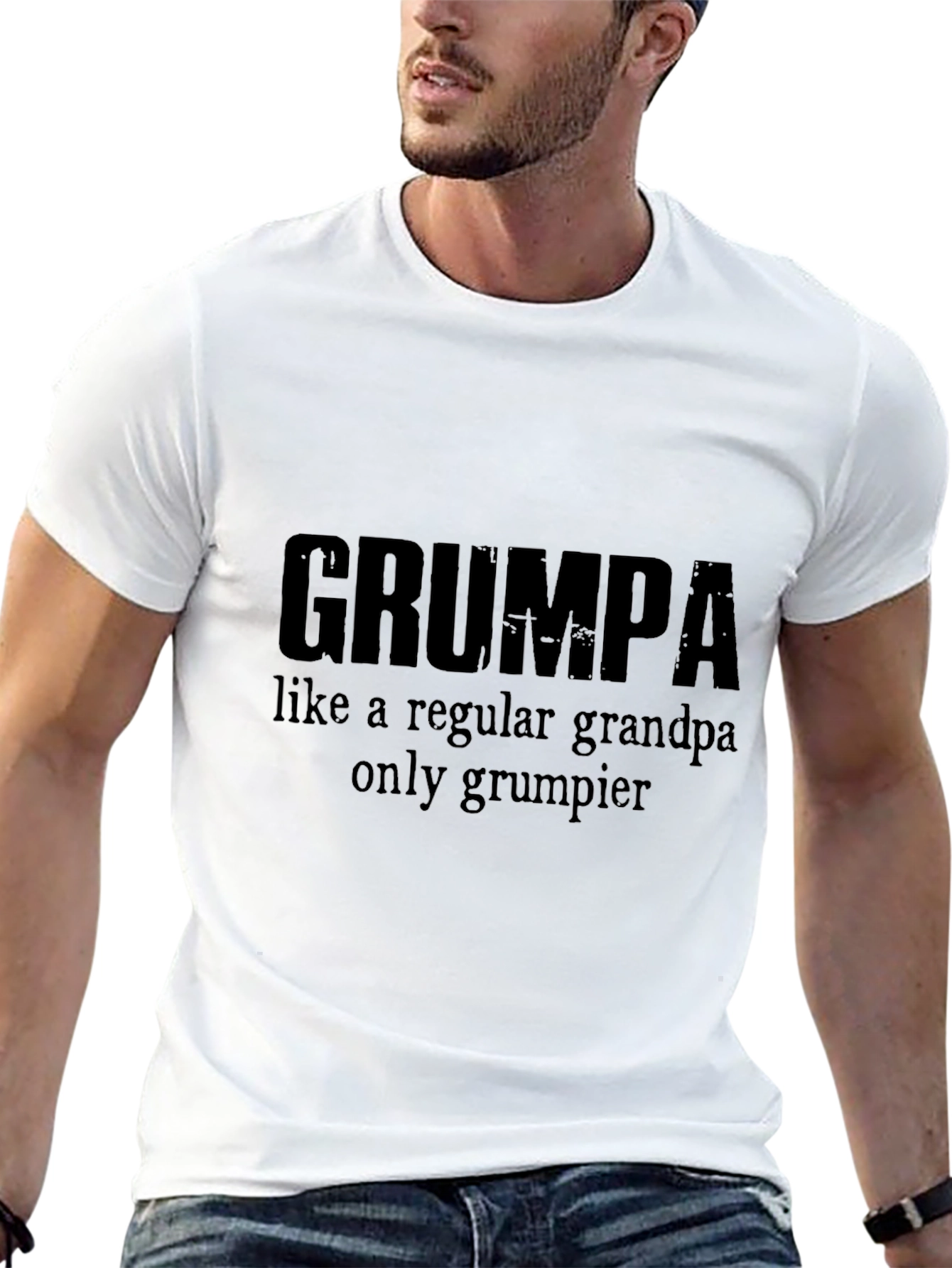 Grumpa Funny Grandpa T-Shirt - Grumpy Grandparent Gift