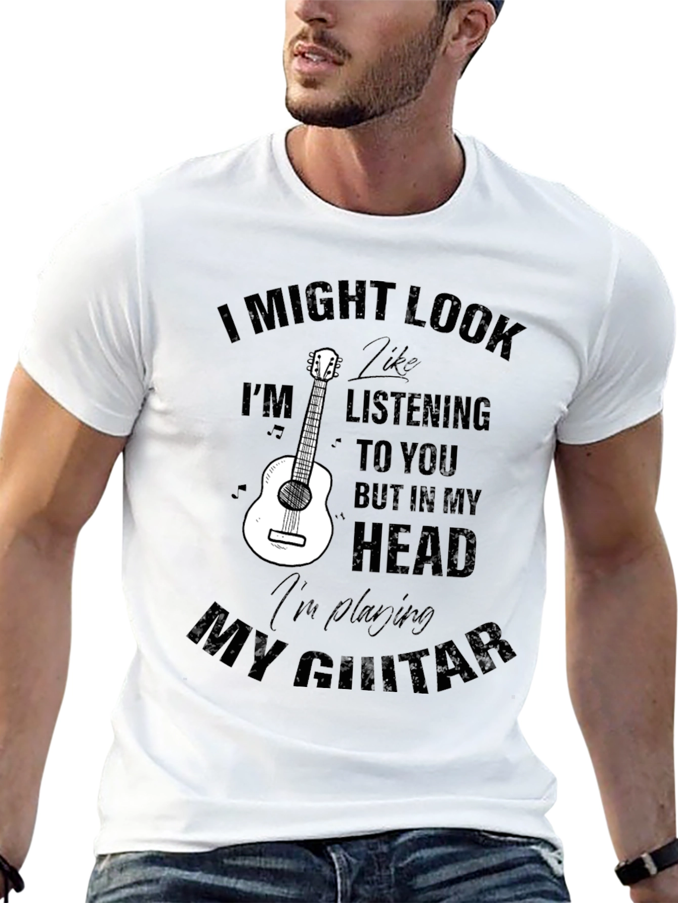 Guitar Player T-Shirt: In My Head
