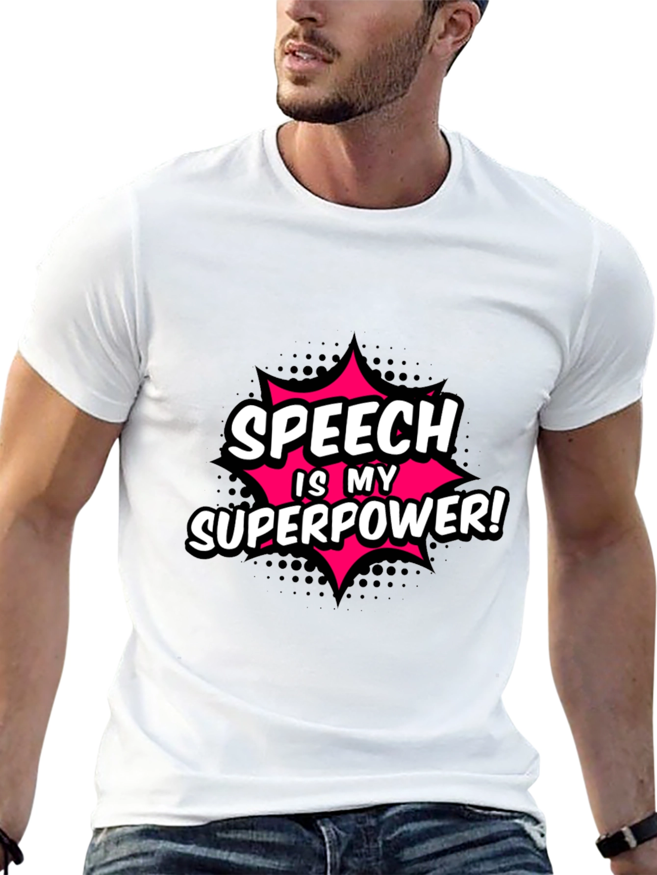 Speech is My Superpower T-Shirt
