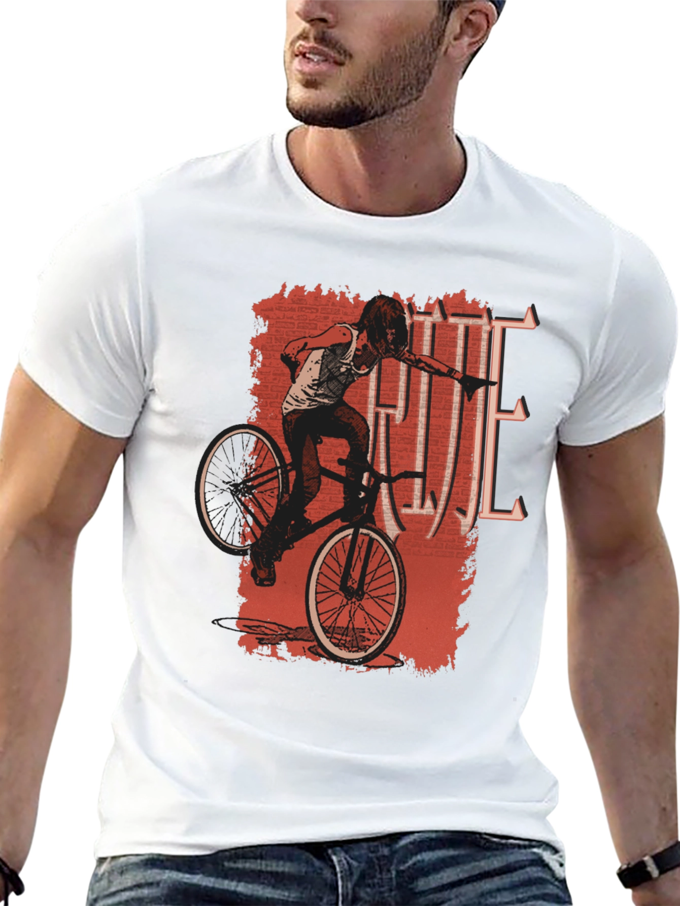 Ride BMX Graphic Tee - Mens Black T-Shirt