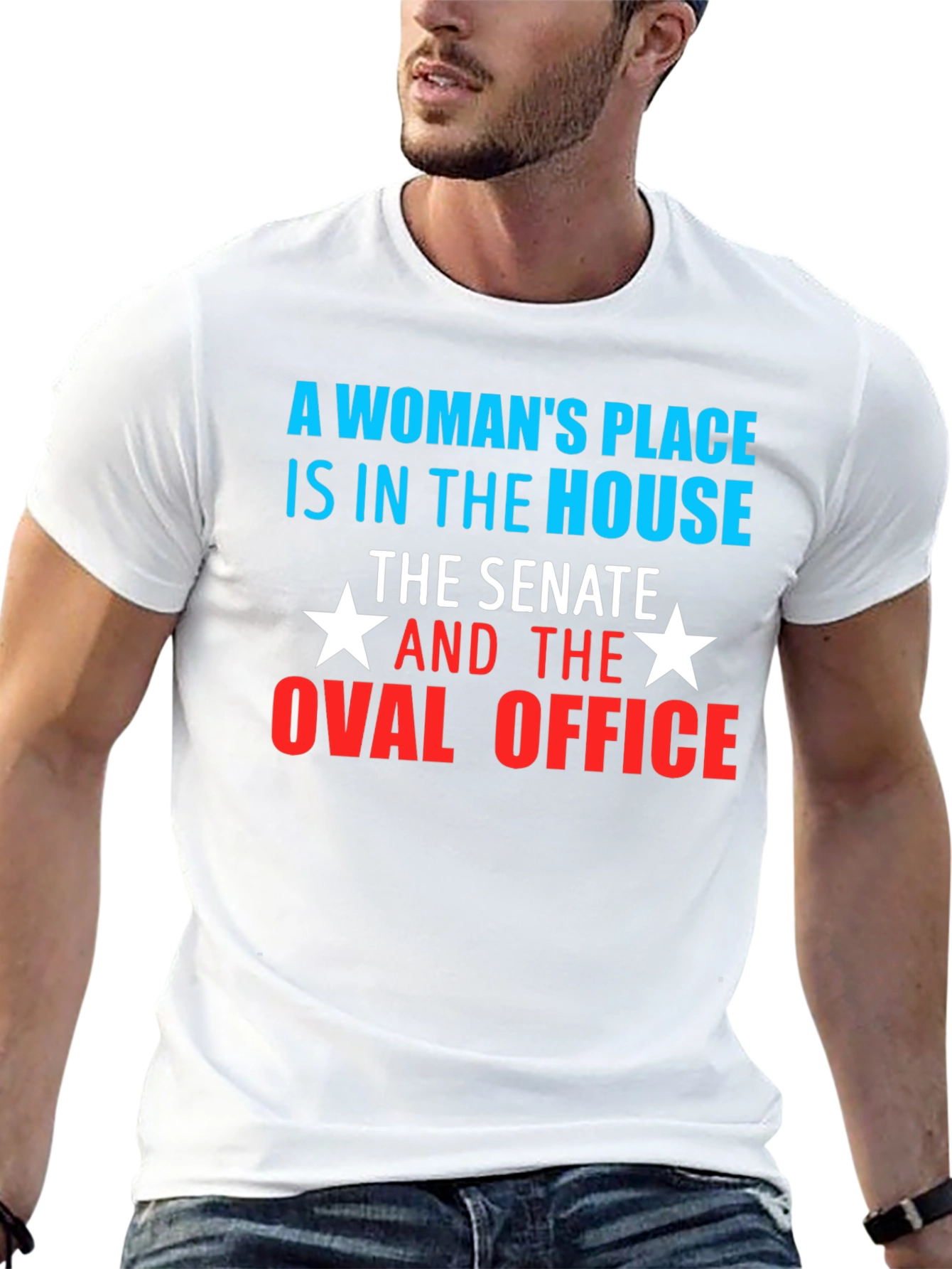 Empowered Women T-Shirt - House Senate Oval Office