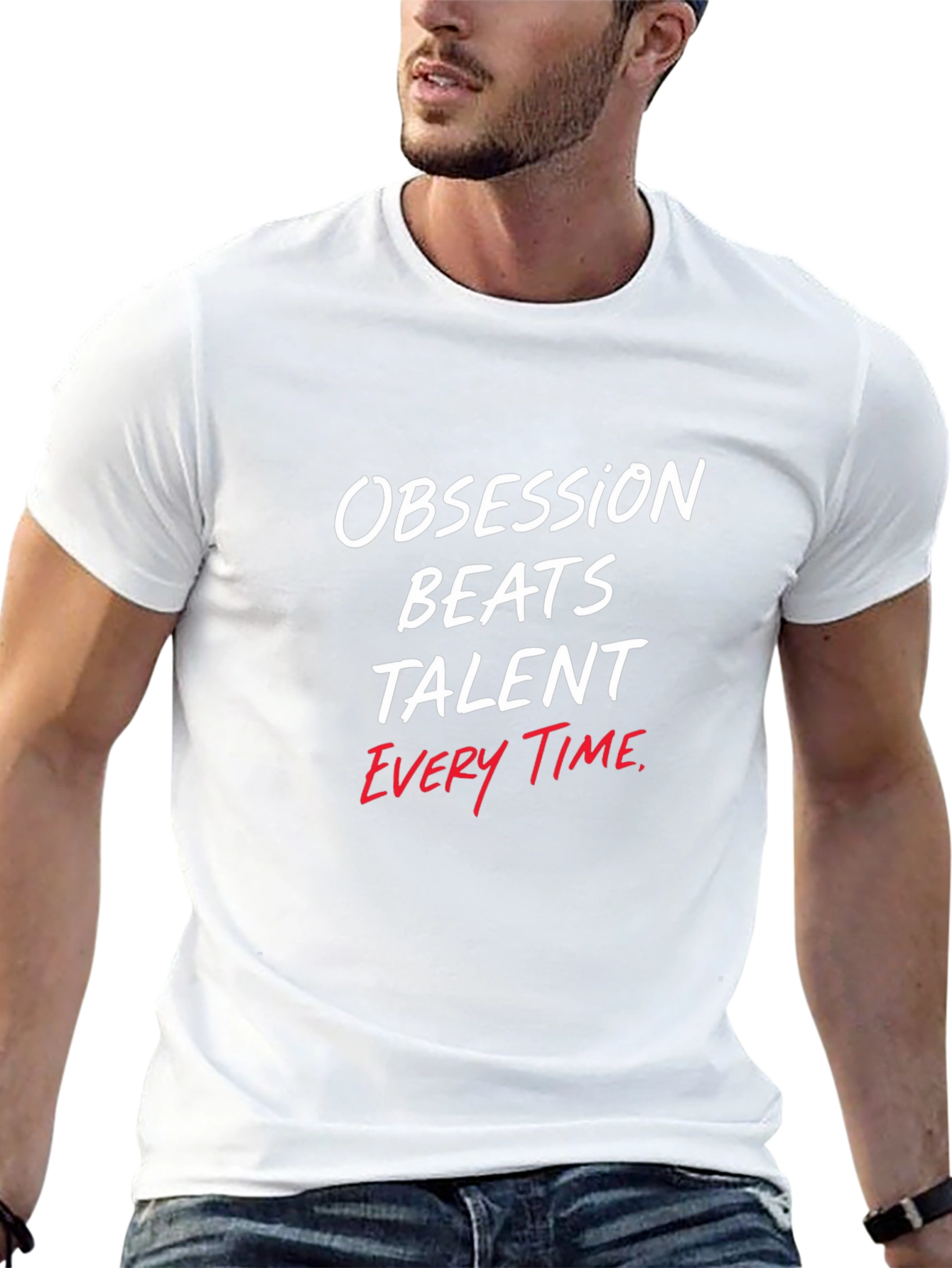 Obsession Beats Talent Graphic Tee