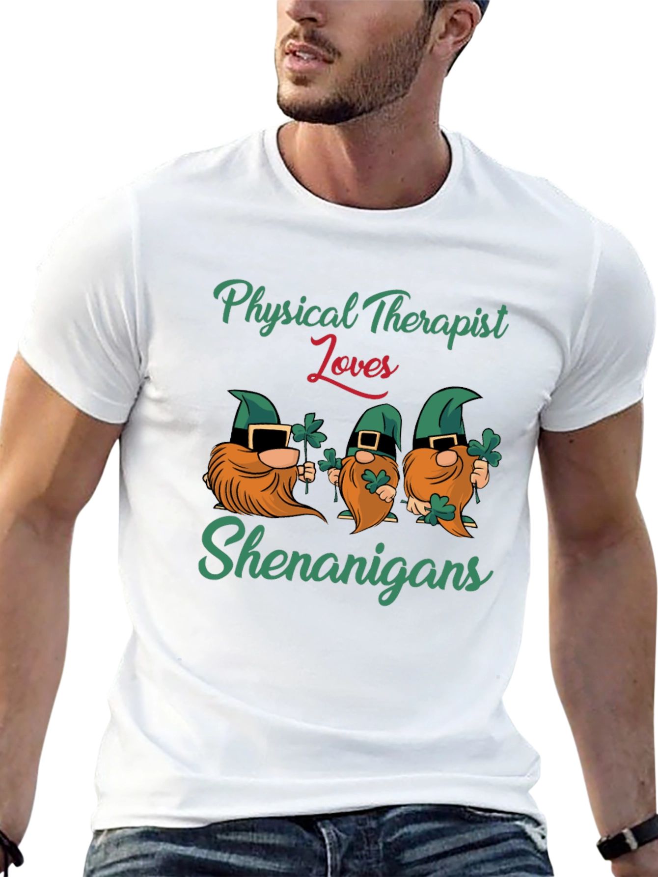 Physical Therapist Loves Shenanigans T-Shirt
