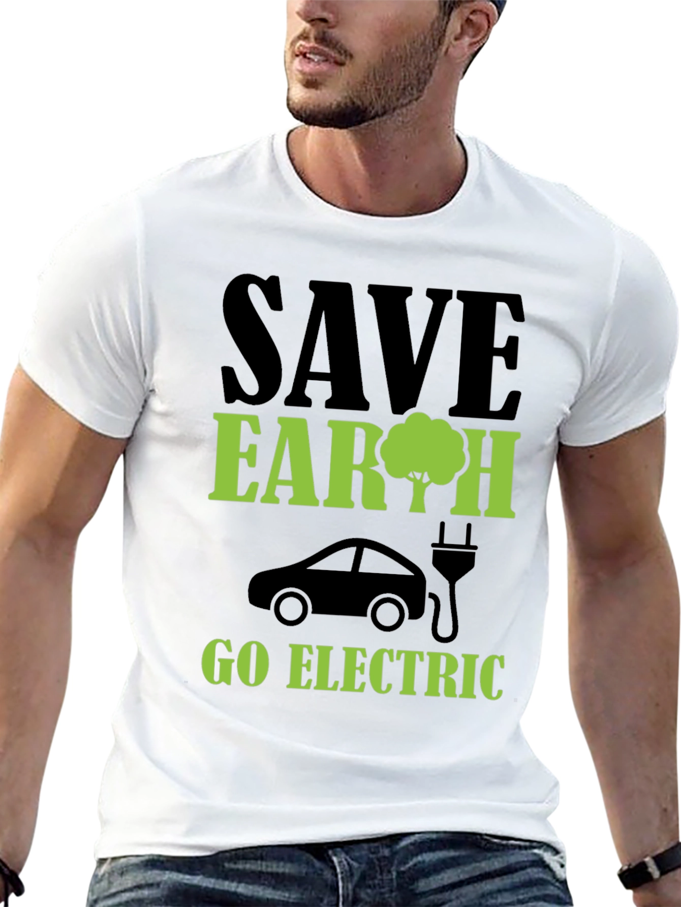 Save Earth Go Electric T-Shirt