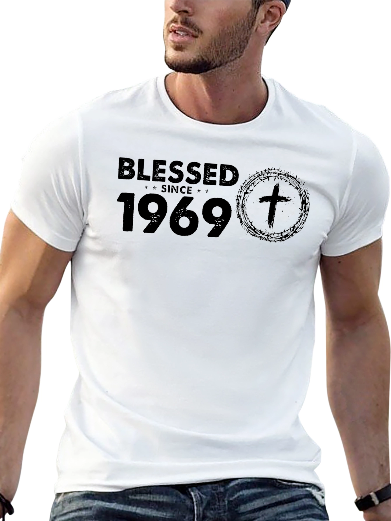 Blessed Since 1969 Graphic T-Shirt